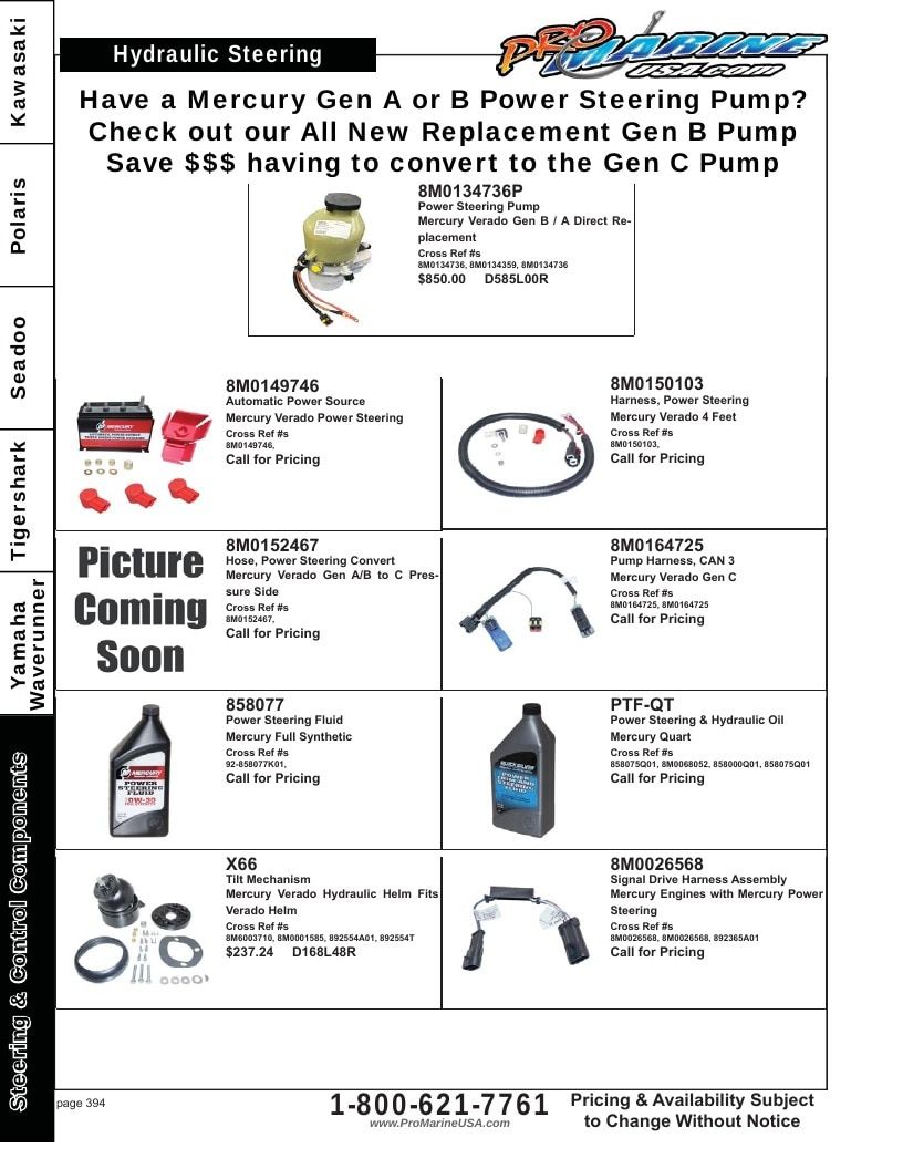 Pro Marine USA Personal Watercraft Parts Catalog Weekly Ad January 1 - December 31, 2026