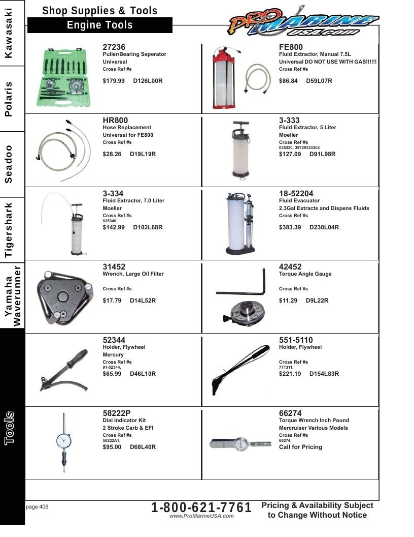 Pro Marine USA Personal Watercraft Parts Catalog Weekly Ad January 1 - December 31, 2026