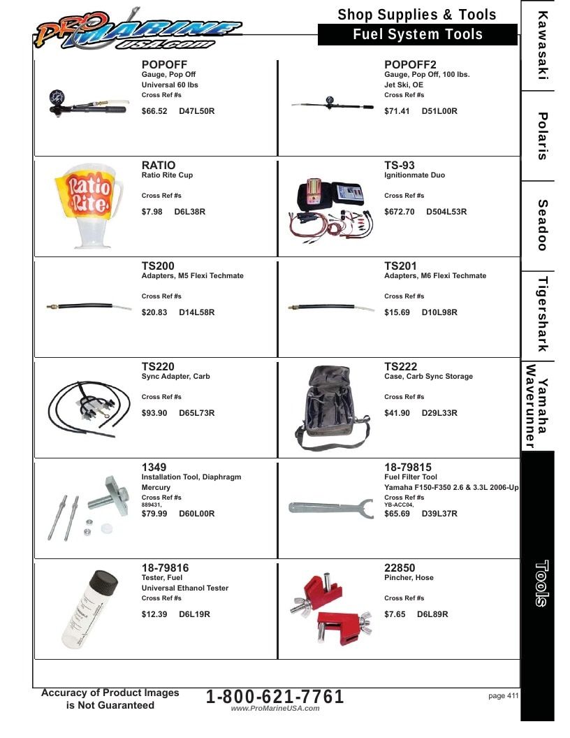 Pro Marine USA Personal Watercraft Parts Catalog Weekly Ad January 1 - December 31, 2026