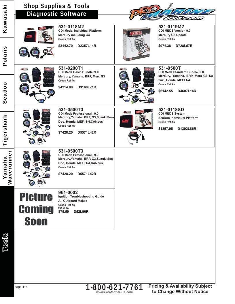 Pro Marine USA Personal Watercraft Parts Catalog Weekly Ad January 1 - December 31, 2026