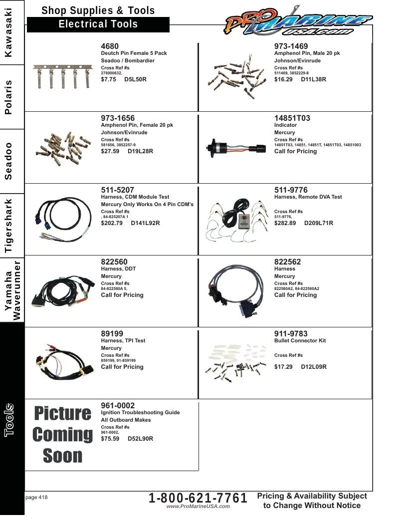 Pro Marine USA Personal Watercraft Parts Catalog Weekly Ad January 1 - December 31, 2026