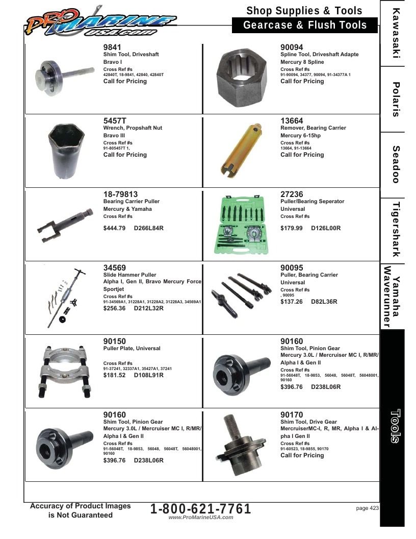 Pro Marine USA Personal Watercraft Parts Catalog Weekly Ad January 1 - December 31, 2026