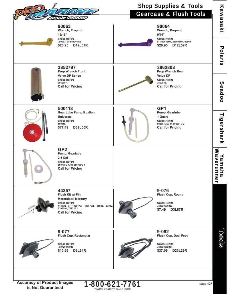 Pro Marine USA Personal Watercraft Parts Catalog Weekly Ad January 1 - December 31, 2026