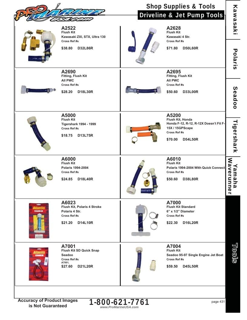 Pro Marine USA Personal Watercraft Parts Catalog Weekly Ad January 1 - December 31, 2026