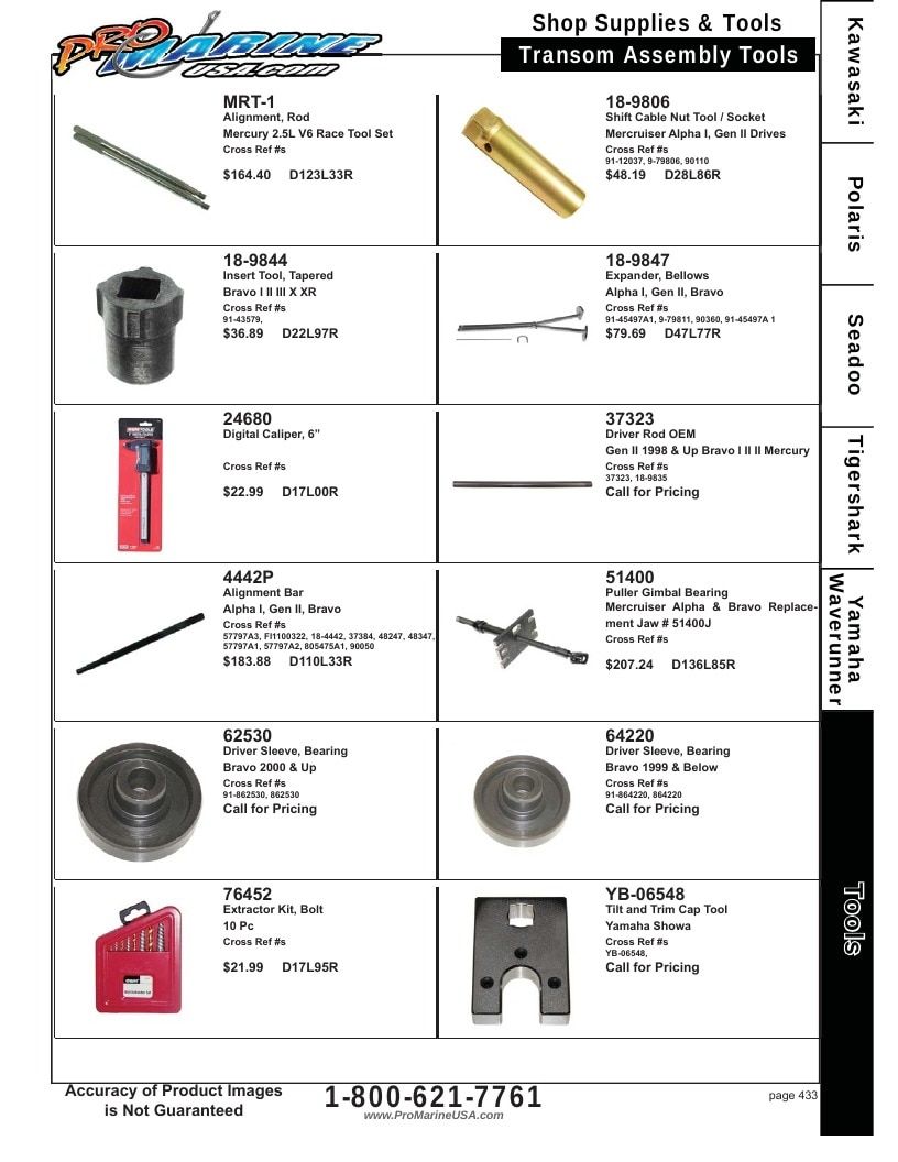 Pro Marine USA Personal Watercraft Parts Catalog Weekly Ad January 1 - December 31, 2026