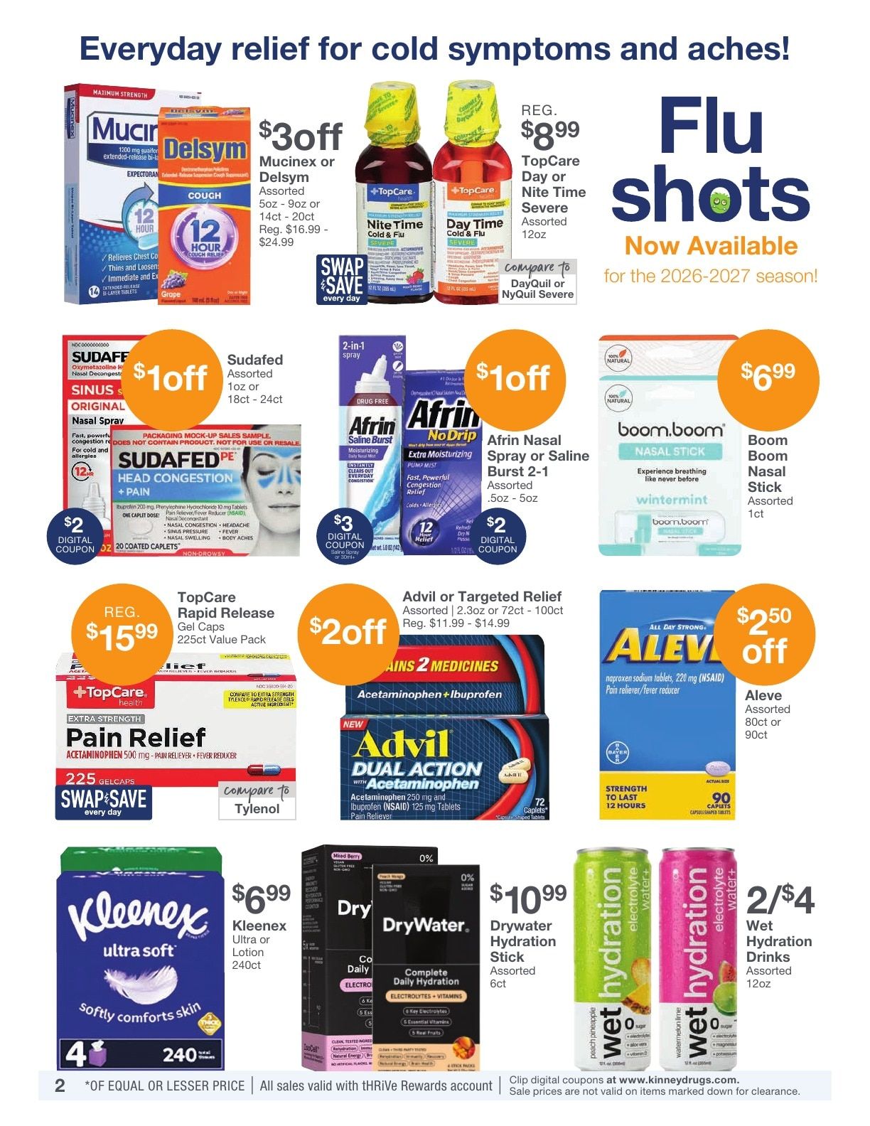 Kinney Drugs Weekly Ad October 4 - 10, 2026