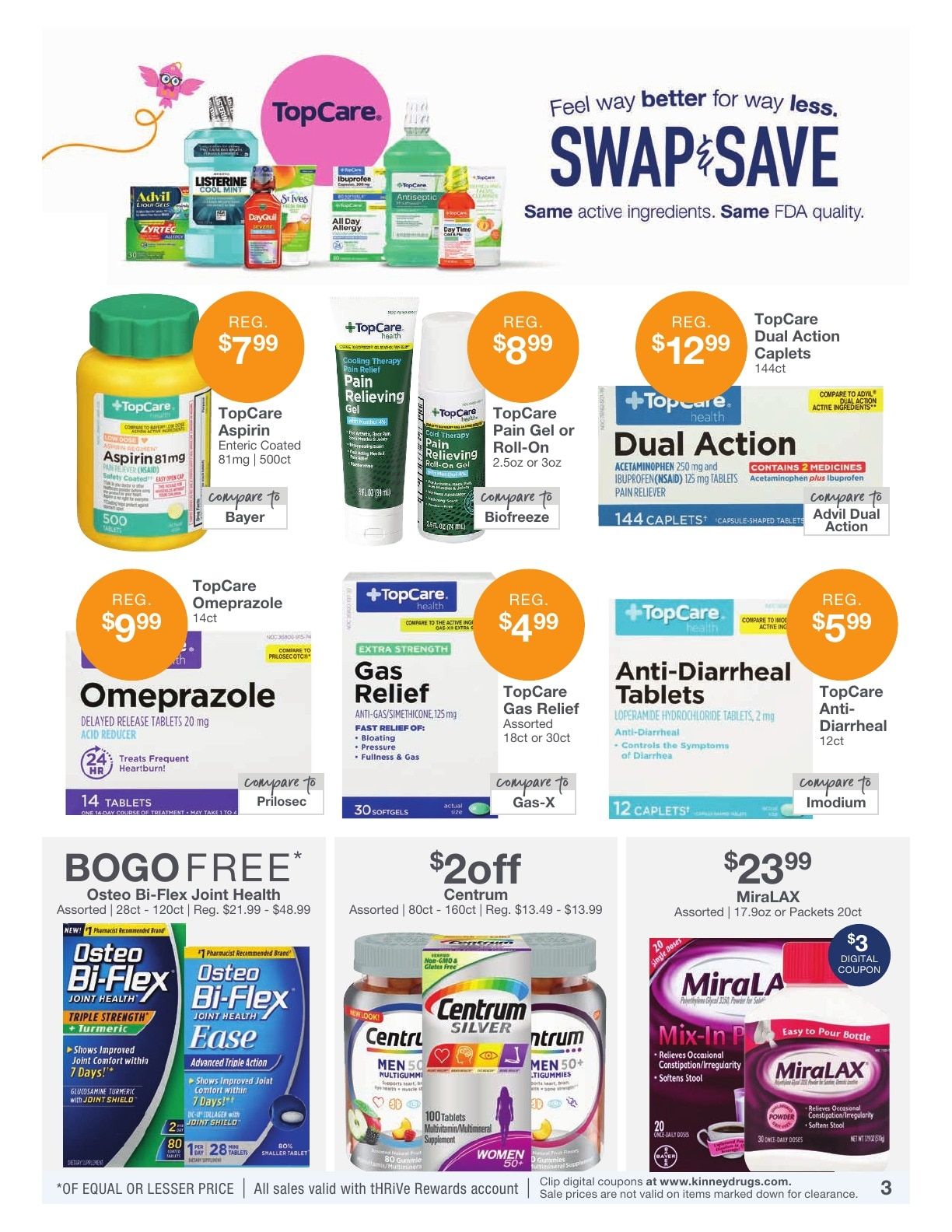Kinney Drugs Weekly Ad October 4 - 10, 2026