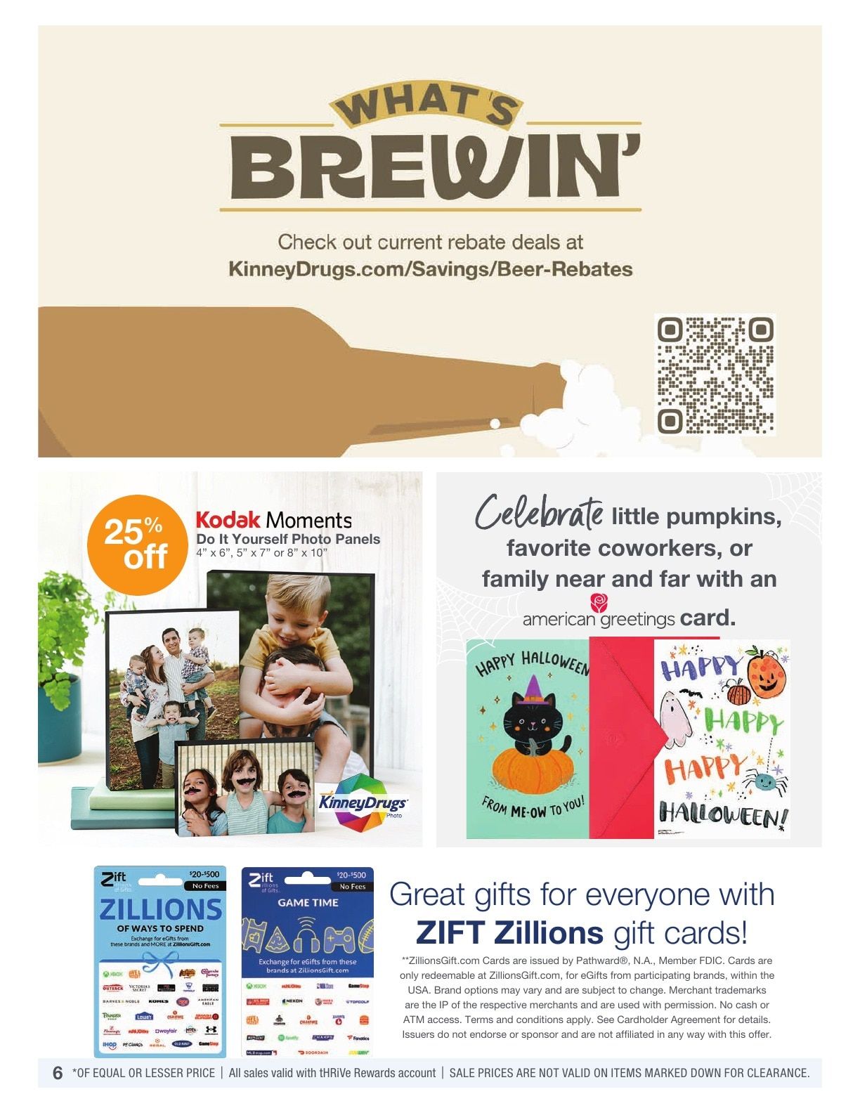 Kinney Drugs Weekly Ad October 4 - 10, 2026