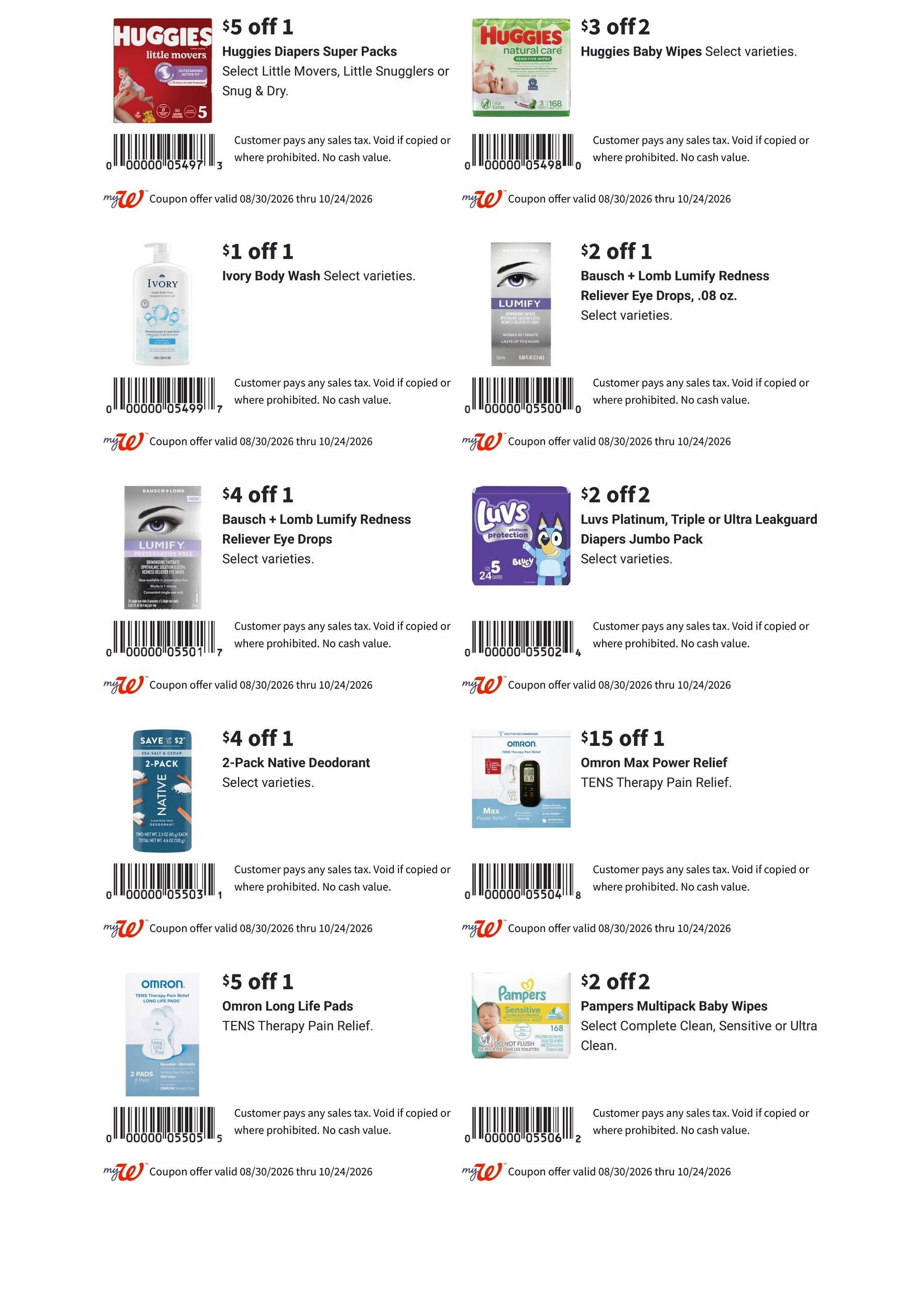 Walgreens October Savings Book Weekly Ad October 4 - 31, 2026