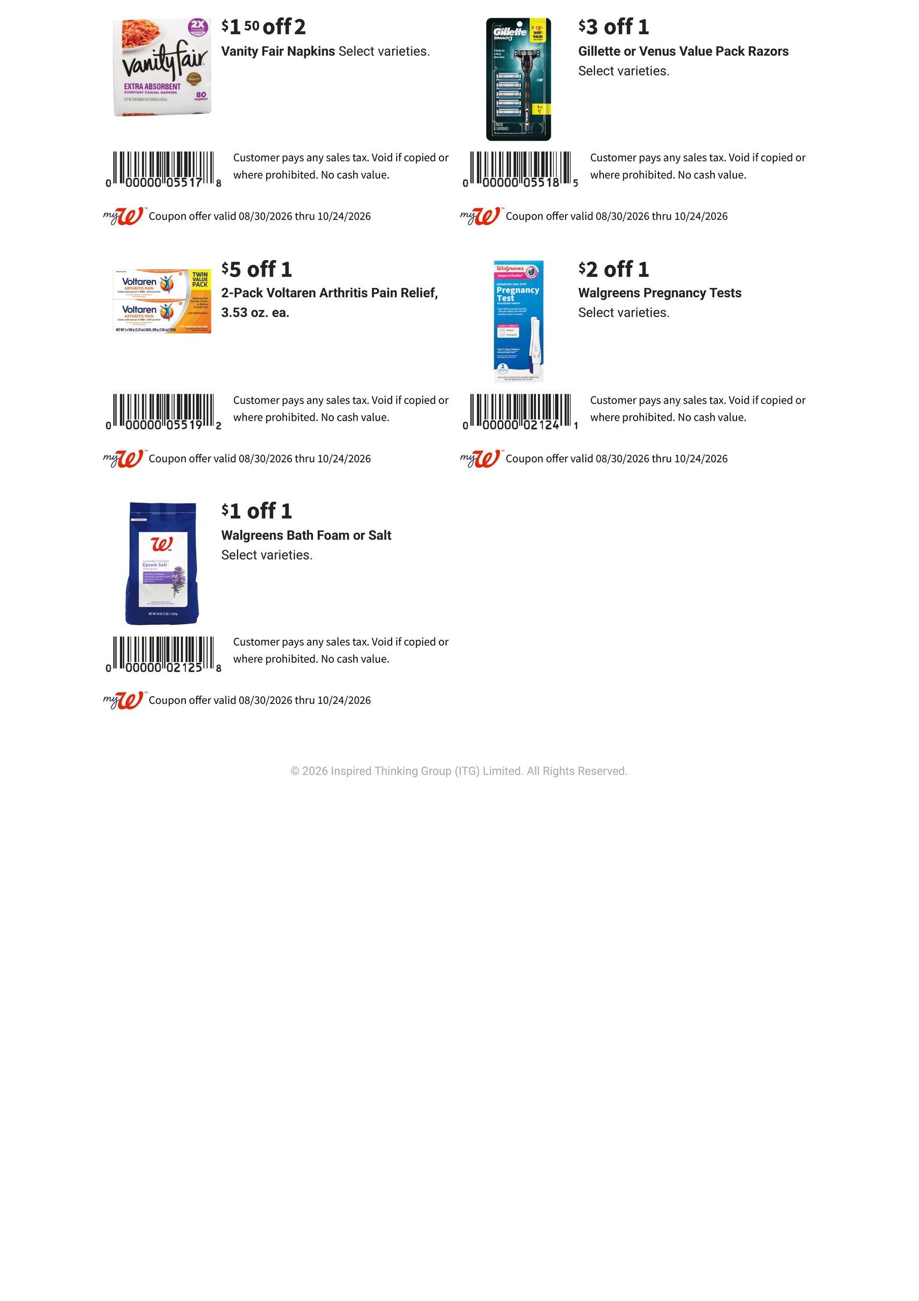 Walgreens October Savings Book Weekly Ad October 4 - 31, 2026