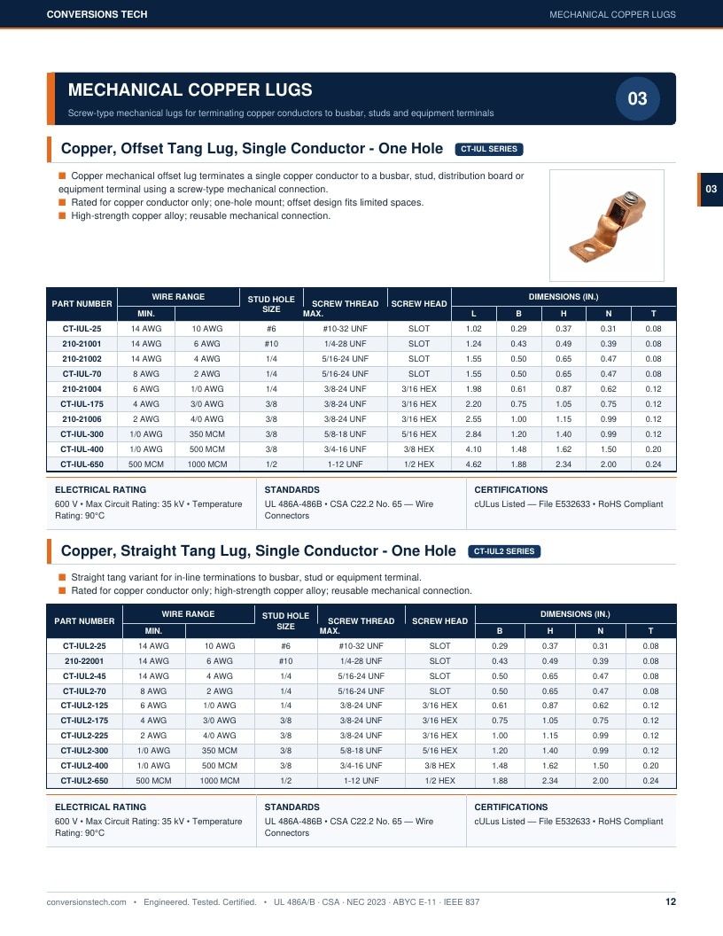 Conversions Tech Hardware Catalog Weekly Ad January 1 - December 31, 2026