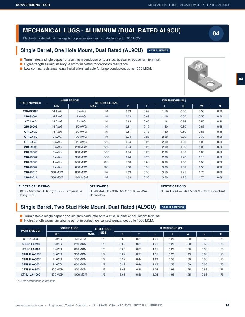 Conversions Tech Hardware Catalog Weekly Ad January 1 - December 31, 2026