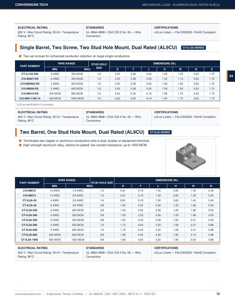 Conversions Tech Hardware Catalog Weekly Ad January 1 - December 31, 2026