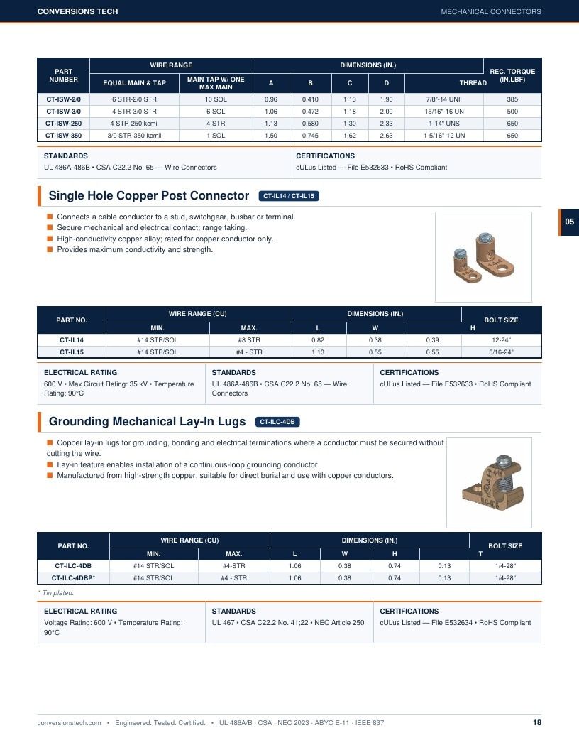 Conversions Tech Hardware Catalog Weekly Ad January 1 - December 31, 2026