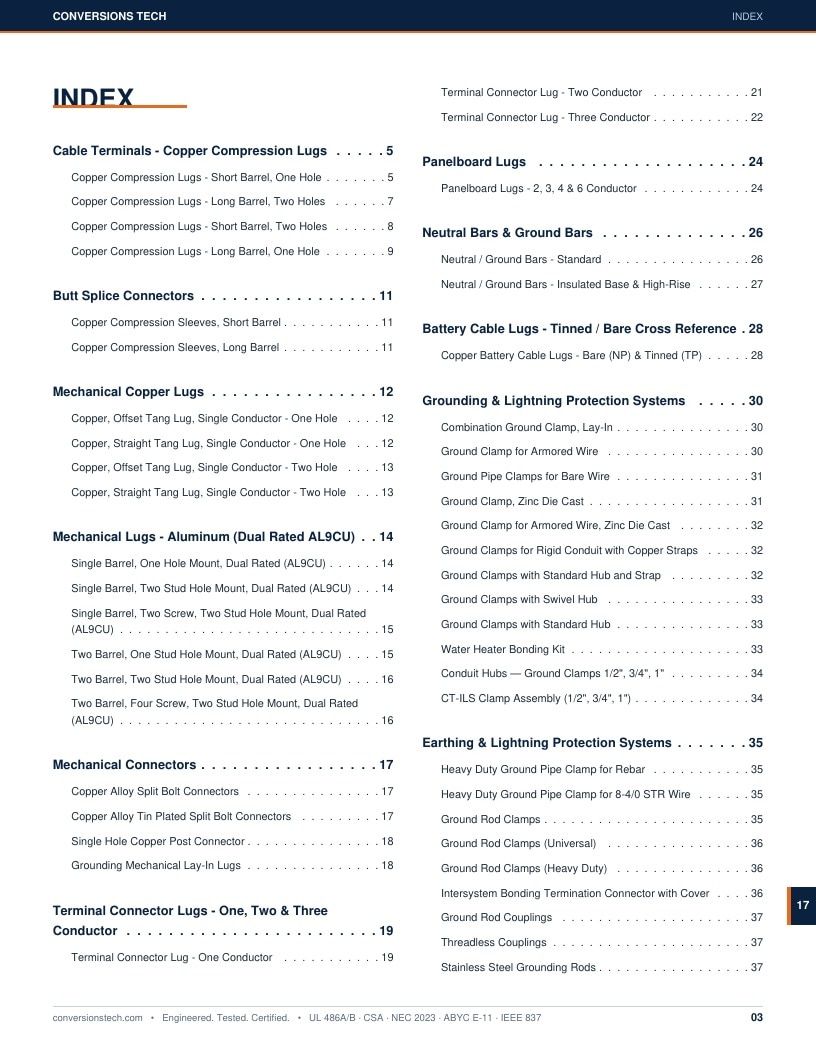 Conversions Tech Hardware Catalog Weekly Ad January 1 - December 31, 2026