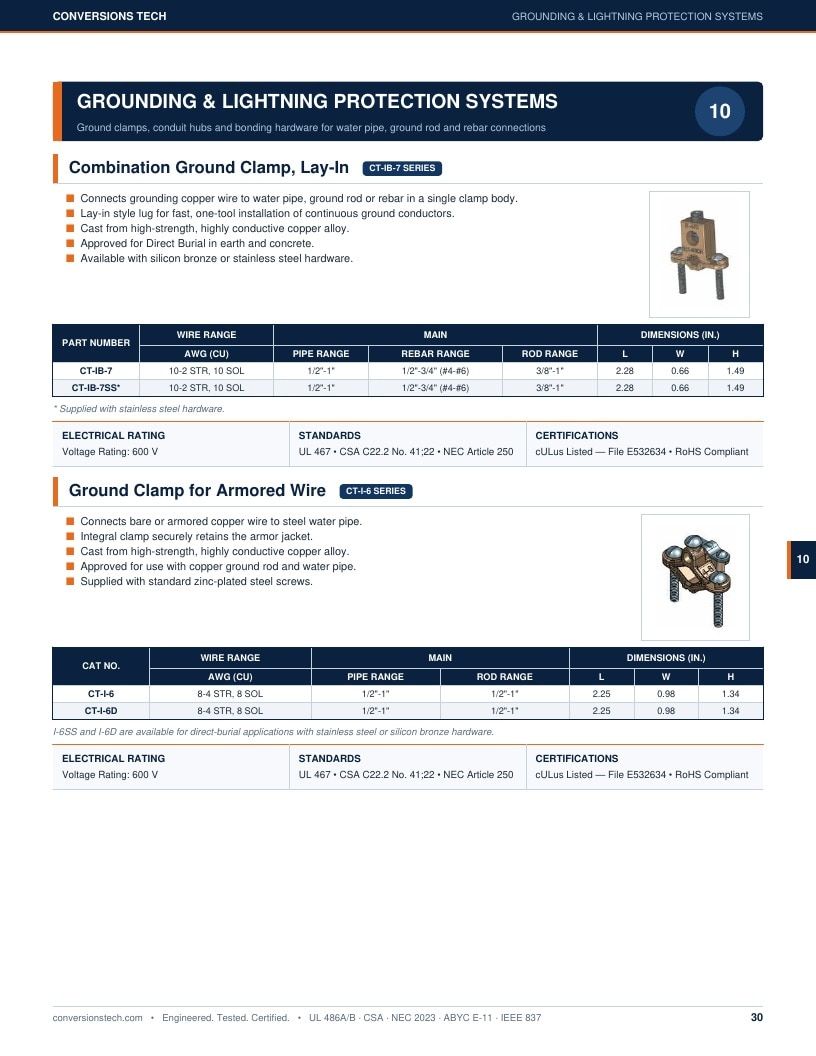 Conversions Tech Hardware Catalog Weekly Ad January 1 - December 31, 2026