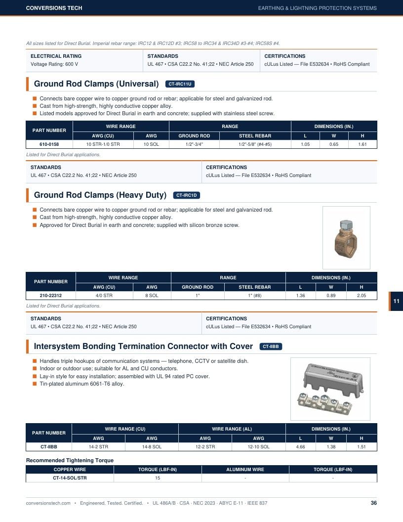 Conversions Tech Hardware Catalog Weekly Ad January 1 - December 31, 2026