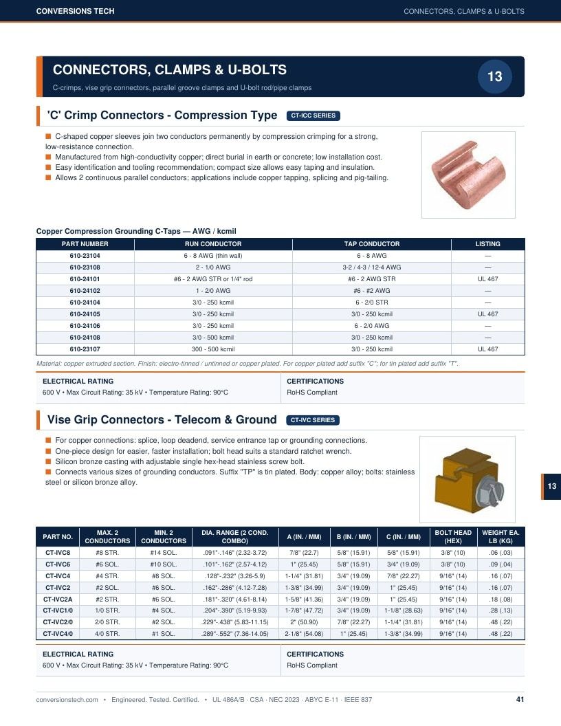 Conversions Tech Hardware Catalog Weekly Ad January 1 - December 31, 2026