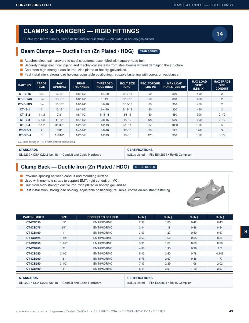 Conversions Tech Hardware Catalog Weekly Ad January 1 - December 31, 2026