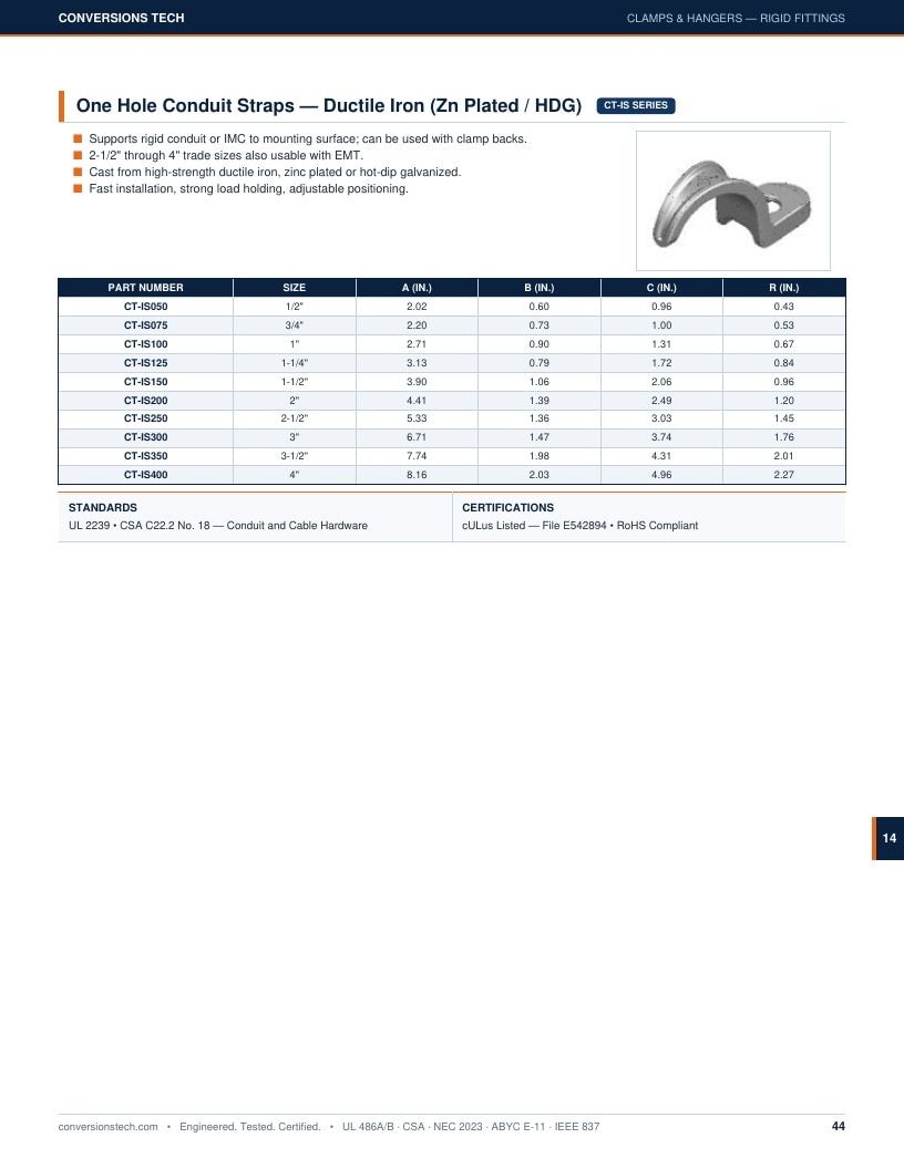 Conversions Tech Hardware Catalog Weekly Ad January 1 - December 31, 2026