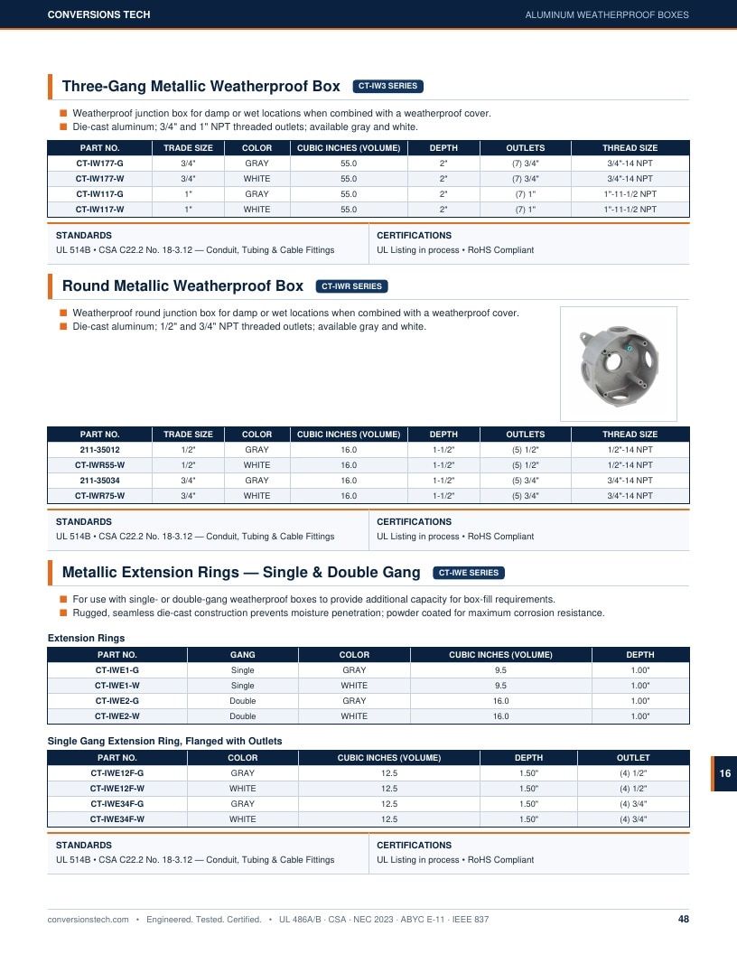 Conversions Tech Hardware Catalog Weekly Ad January 1 - December 31, 2026