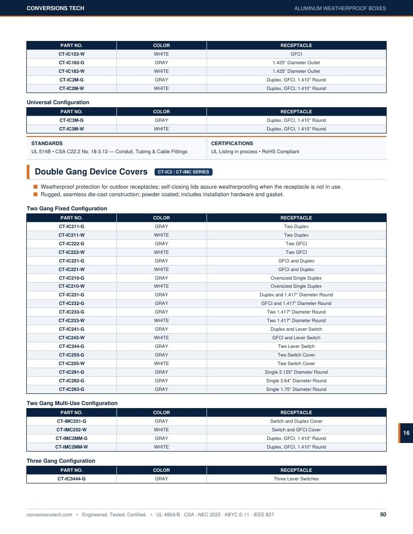 Conversions Tech Hardware Catalog Weekly Ad January 1 - December 31, 2026