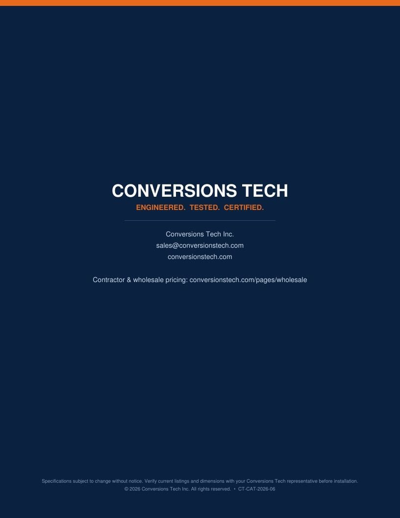Conversions Tech Hardware Catalog Weekly Ad January 1 - December 31, 2026