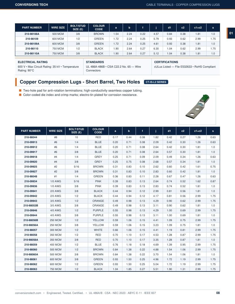 Conversions Tech Hardware Catalog Weekly Ad January 1 - December 31, 2026