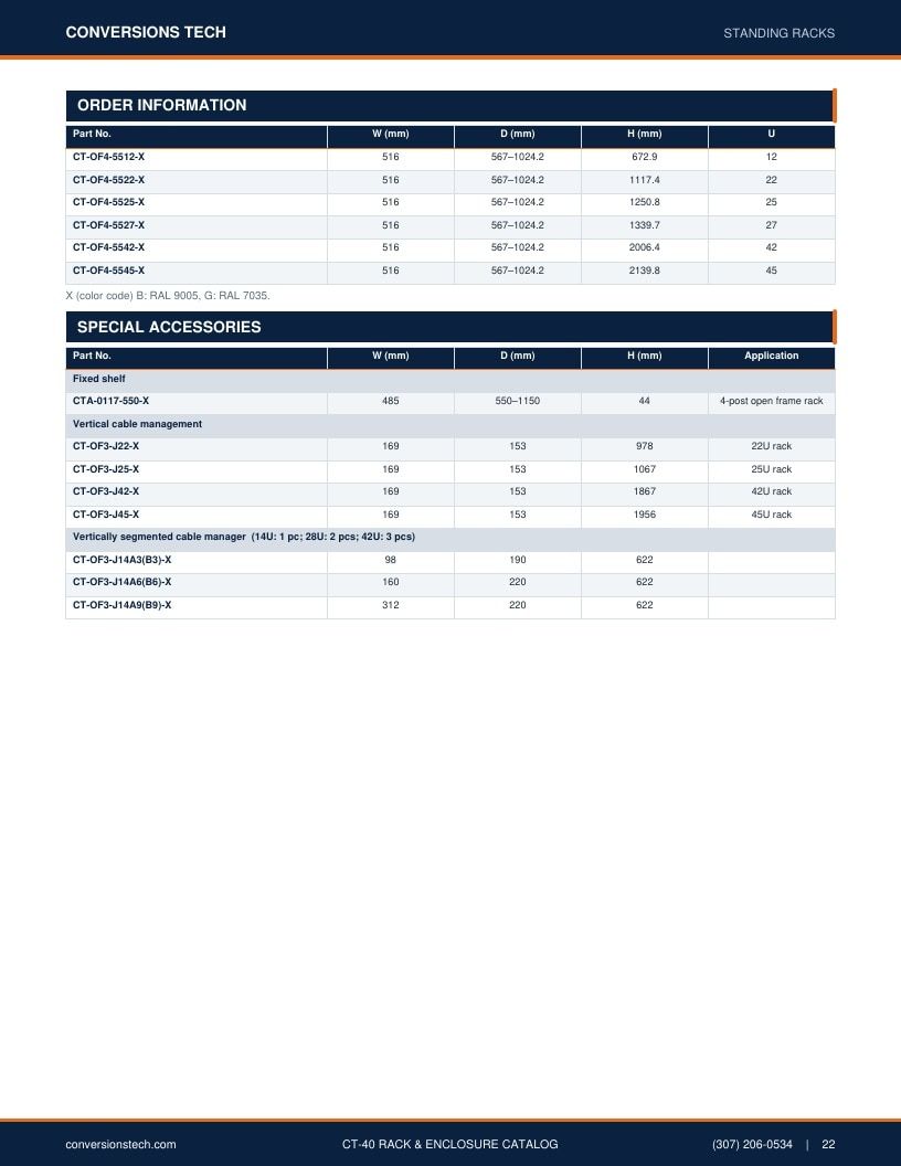 Conversions Tech Rack and Enclosure Catalog Weekly Ad January 1 - December 31, 2026