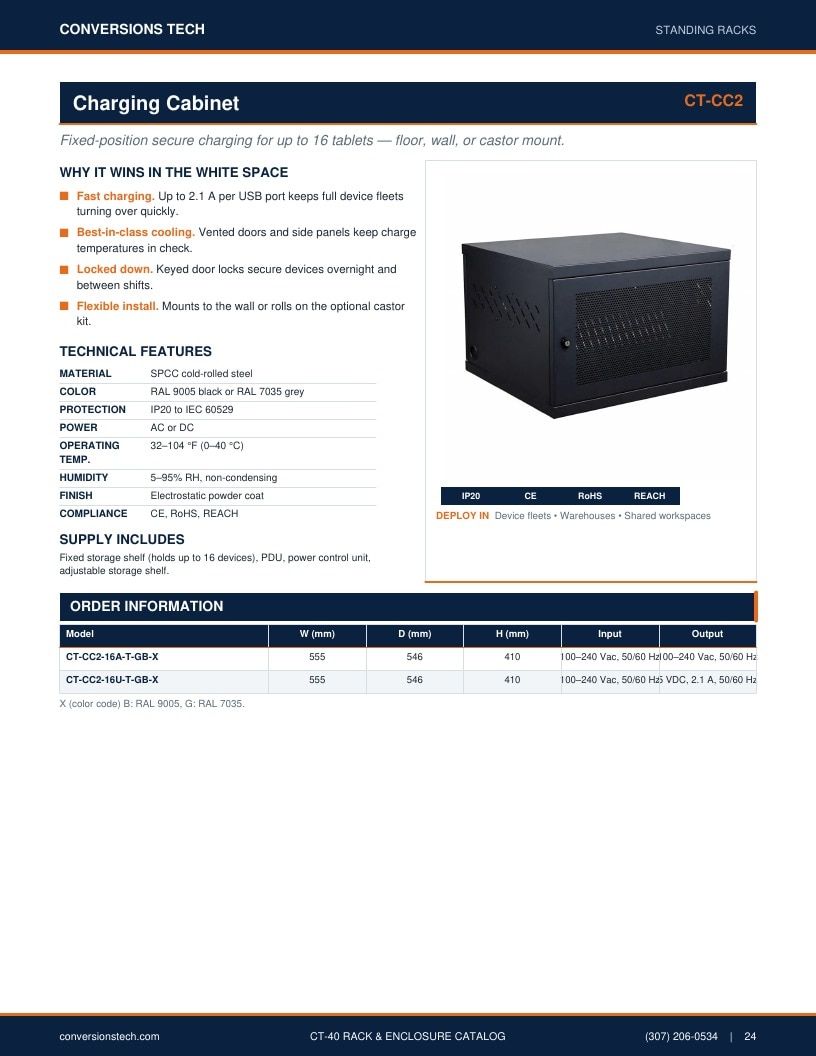 Conversions Tech Rack and Enclosure Catalog Weekly Ad January 1 - December 31, 2026