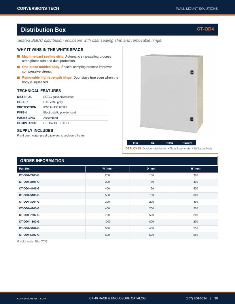 Conversions Tech Rack and Enclosure Catalog Weekly Ad January 1 - December 31, 2026
