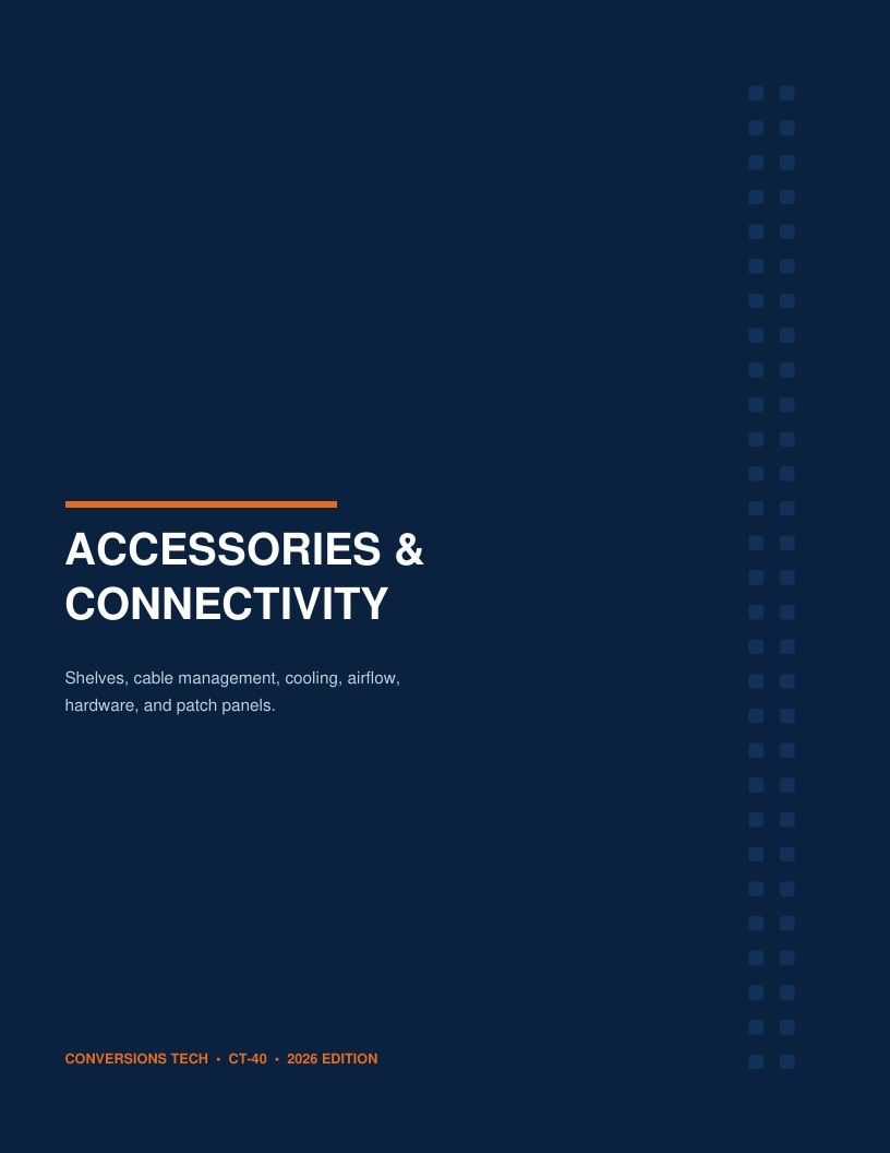 Conversions Tech Rack and Enclosure Catalog Weekly Ad January 1 - December 31, 2026