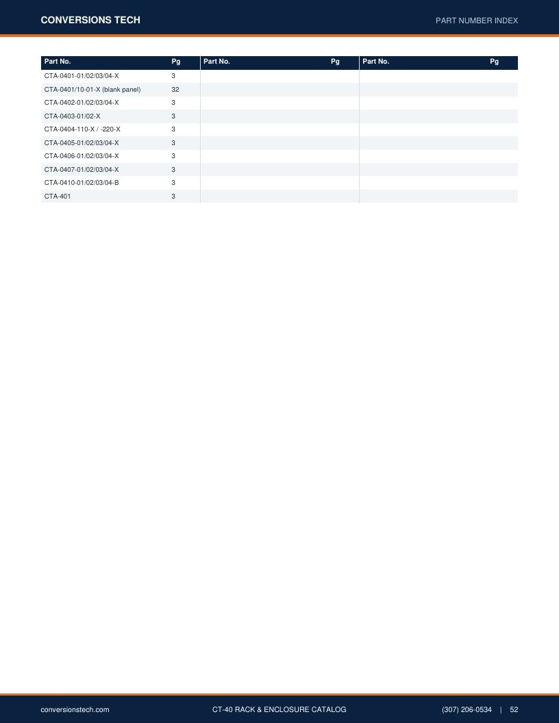 Conversions Tech Rack and Enclosure Catalog Weekly Ad January 1 - December 31, 2026