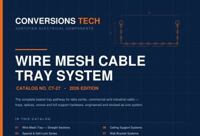 Conversions Tech Wire Mesh Cable Tray Catalog Weekly Ad January 1 - December 31, 2026