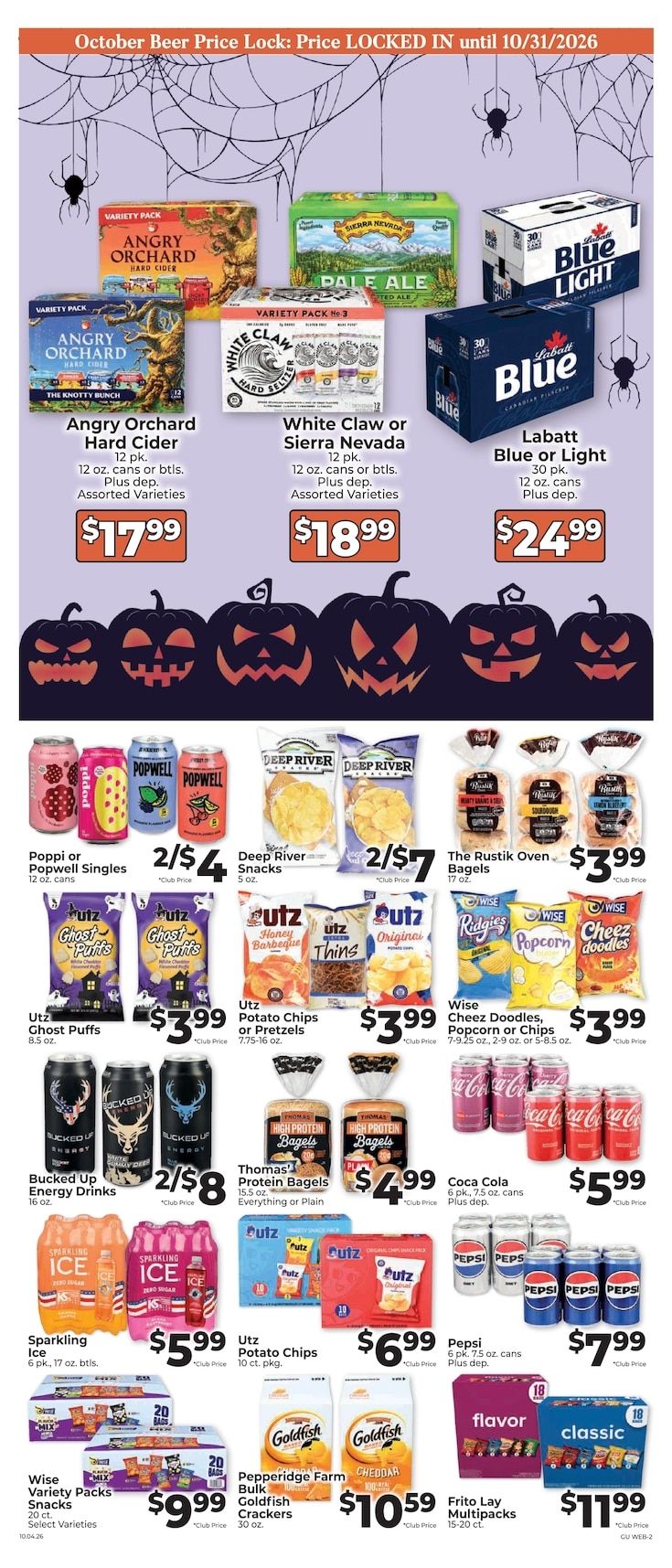 Grand Union (New York) Weekly Ad October 4 - 10, 2026