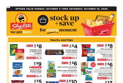 ShopRite (1101 Governors Place, Bear, DE) Weekly Ad October 4 - 10, 2026
