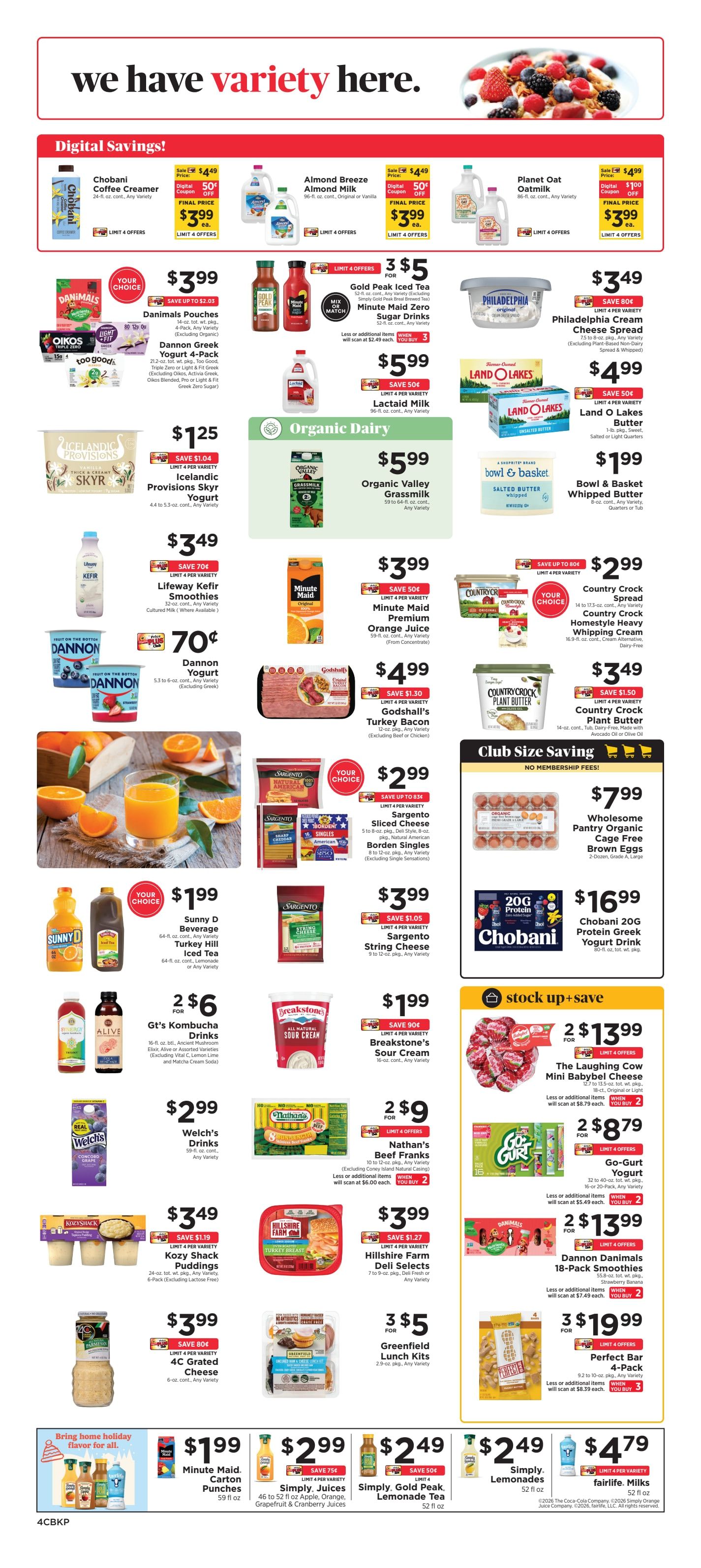 ShopRite (1101 Governors Place, Bear, DE) Weekly Ad October 4 - 10, 2026