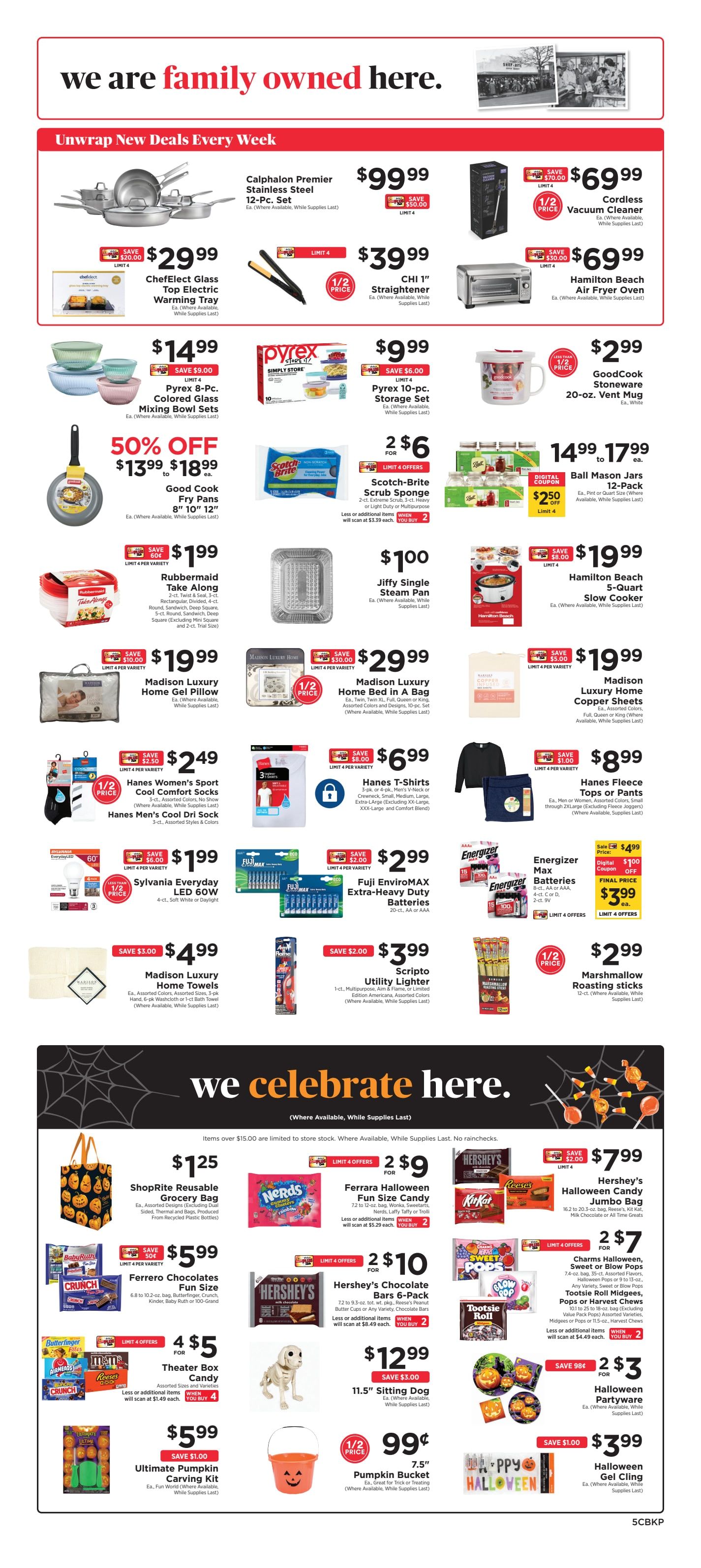 ShopRite (1101 Governors Place, Bear, DE) Weekly Ad October 4 - 10, 2026