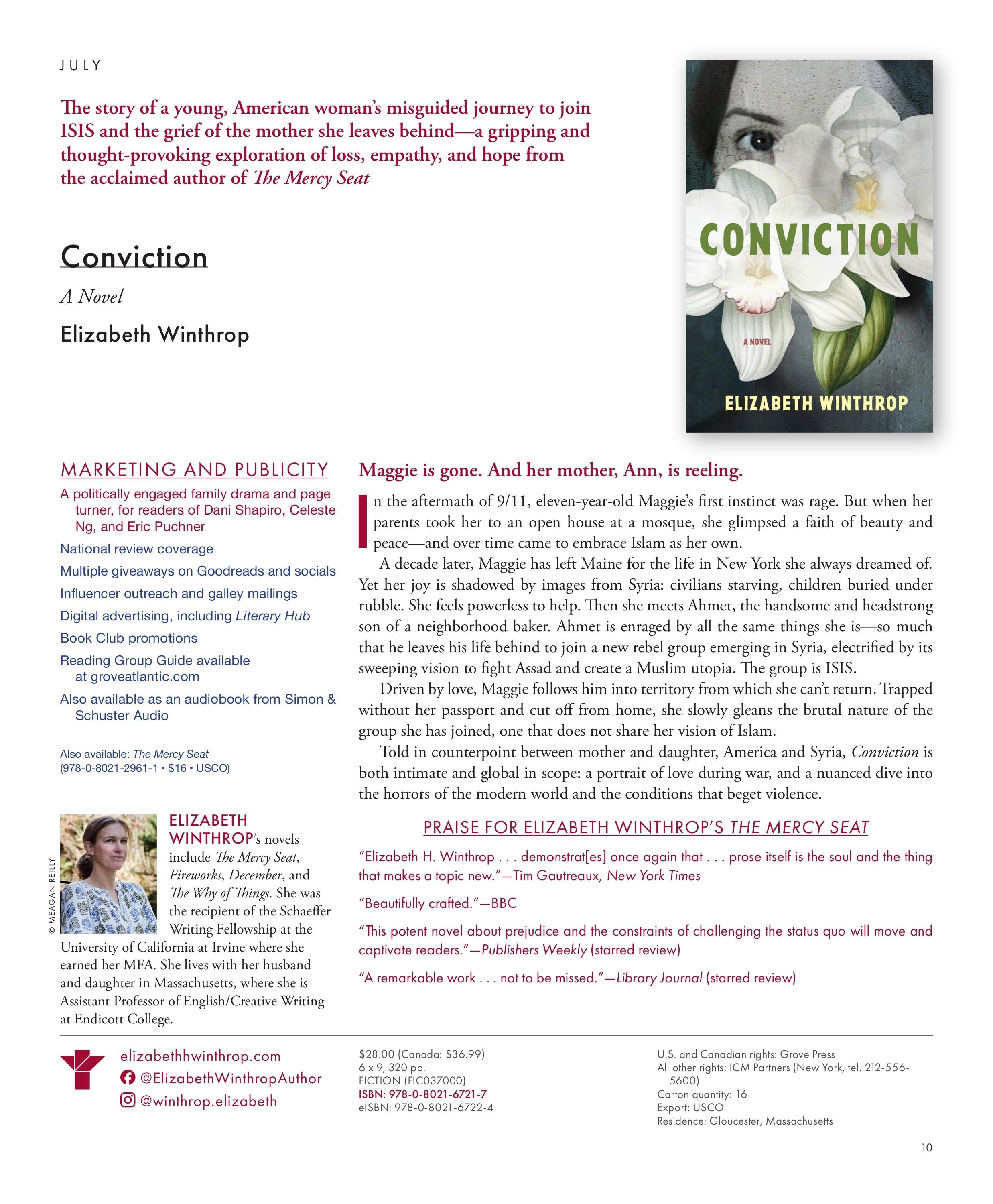 Grove Atlantic Spring Book Catalog Weekly Ad January 1 - December 31, 2026