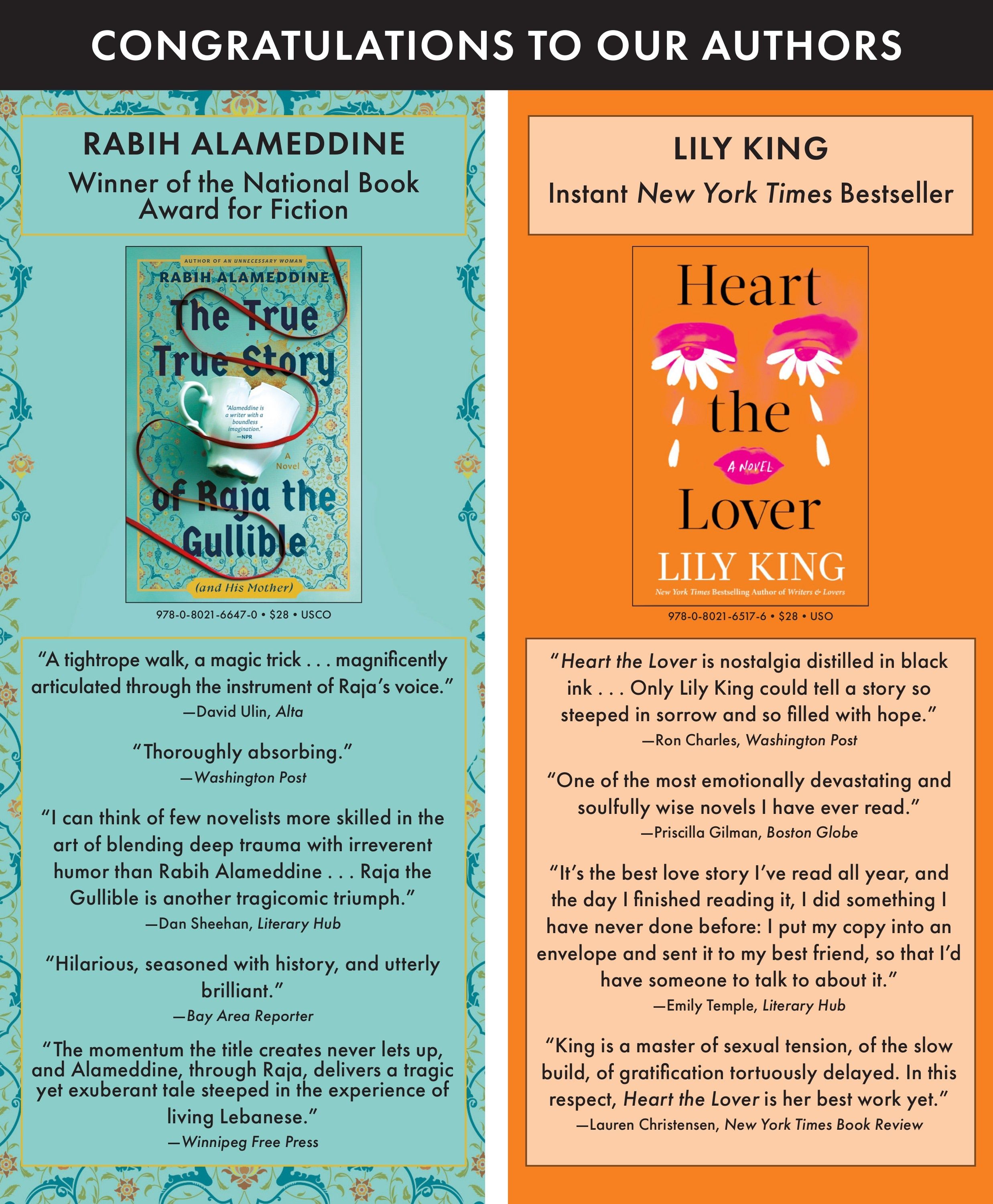 Grove Atlantic Spring Book Catalog Weekly Ad January 1 - December 31, 2026