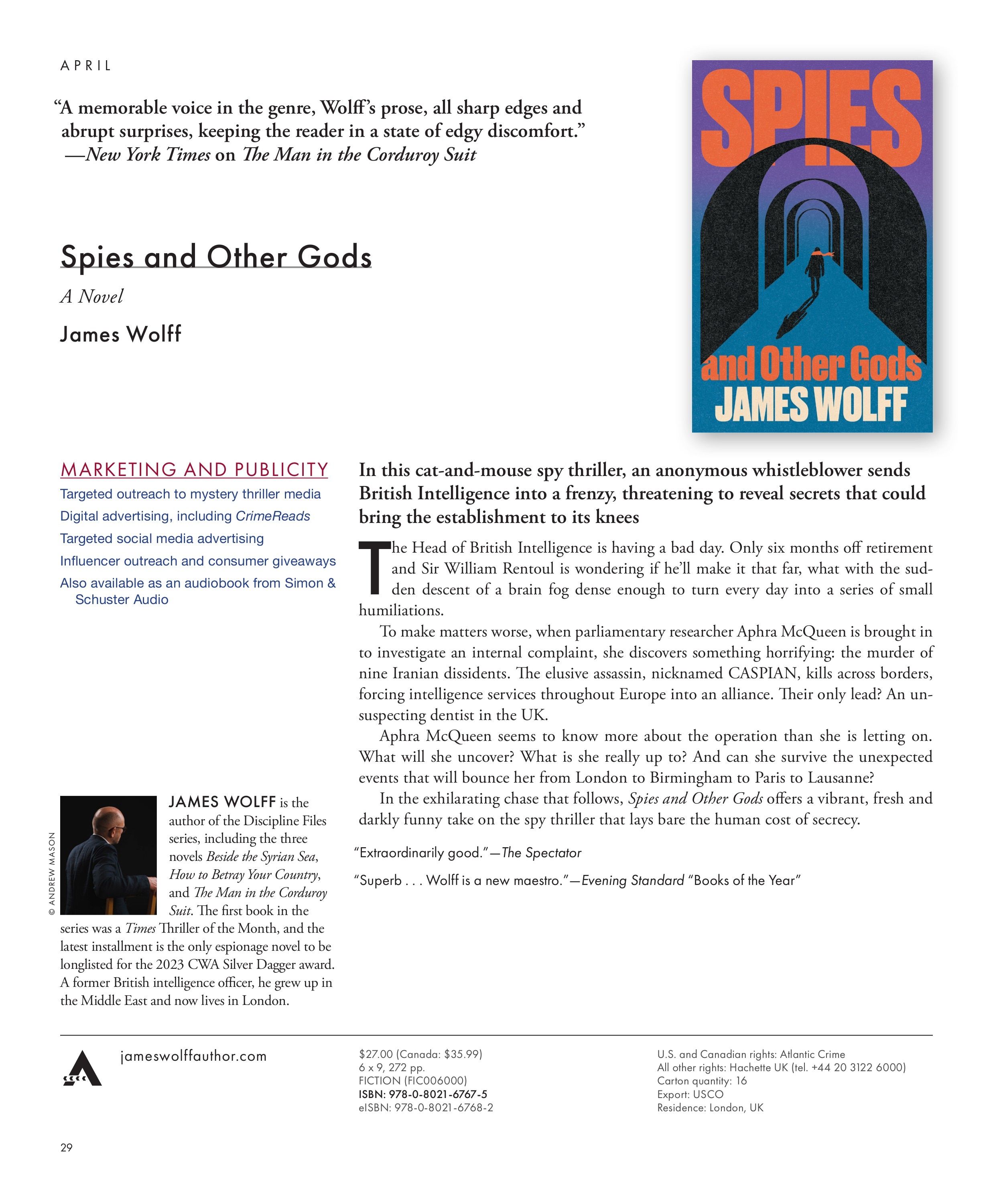 Grove Atlantic Spring Book Catalog Weekly Ad January 1 - December 31, 2026