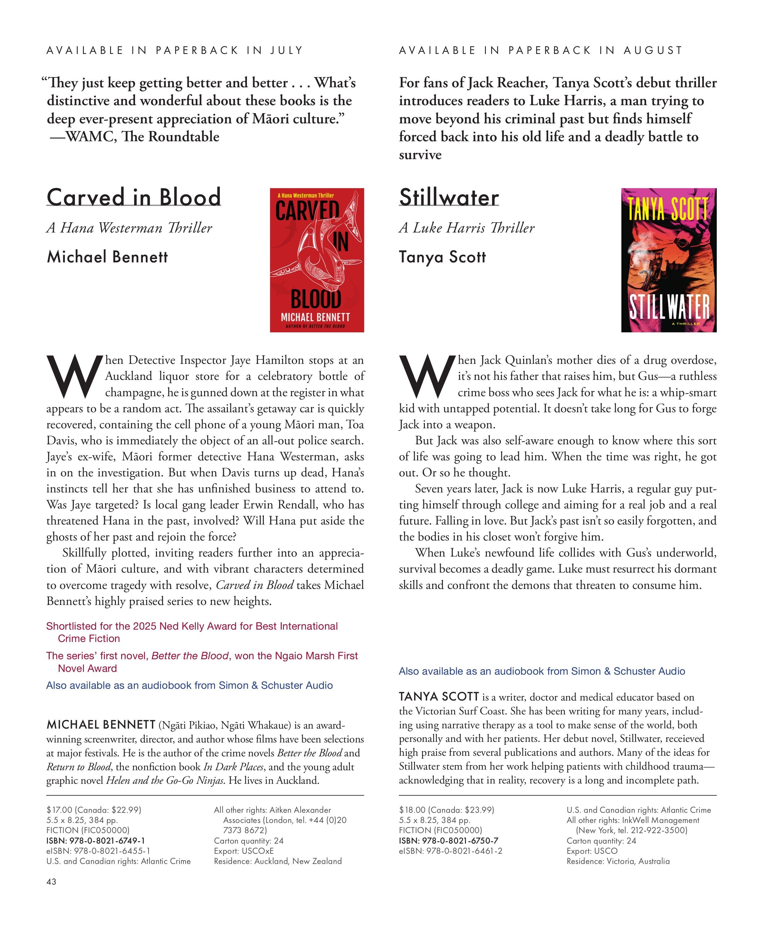 Grove Atlantic Spring Book Catalog Weekly Ad January 1 - December 31, 2026