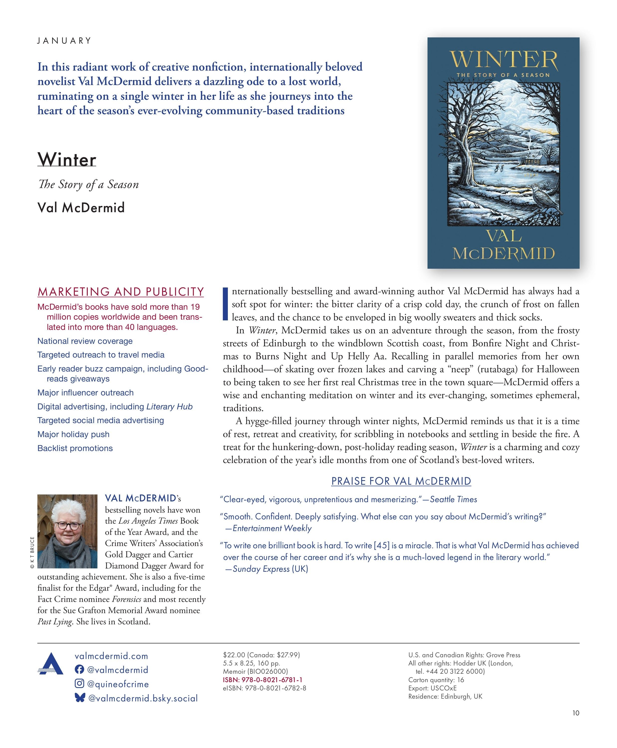 Grove Atlantic Winter Book Catalog Weekly Ad January 1 - December 31, 2026