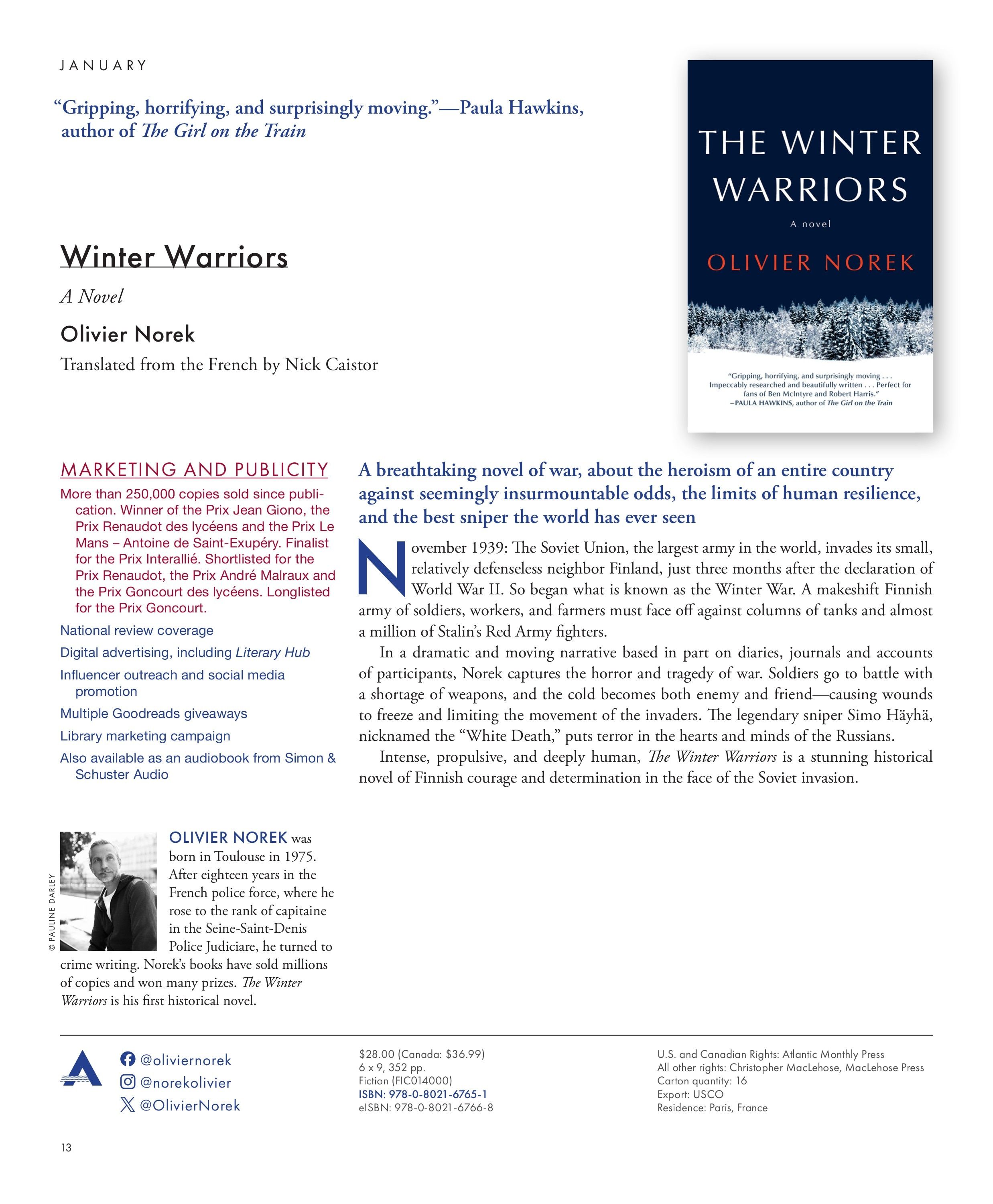 Grove Atlantic Winter Book Catalog Weekly Ad January 1 - December 31, 2026