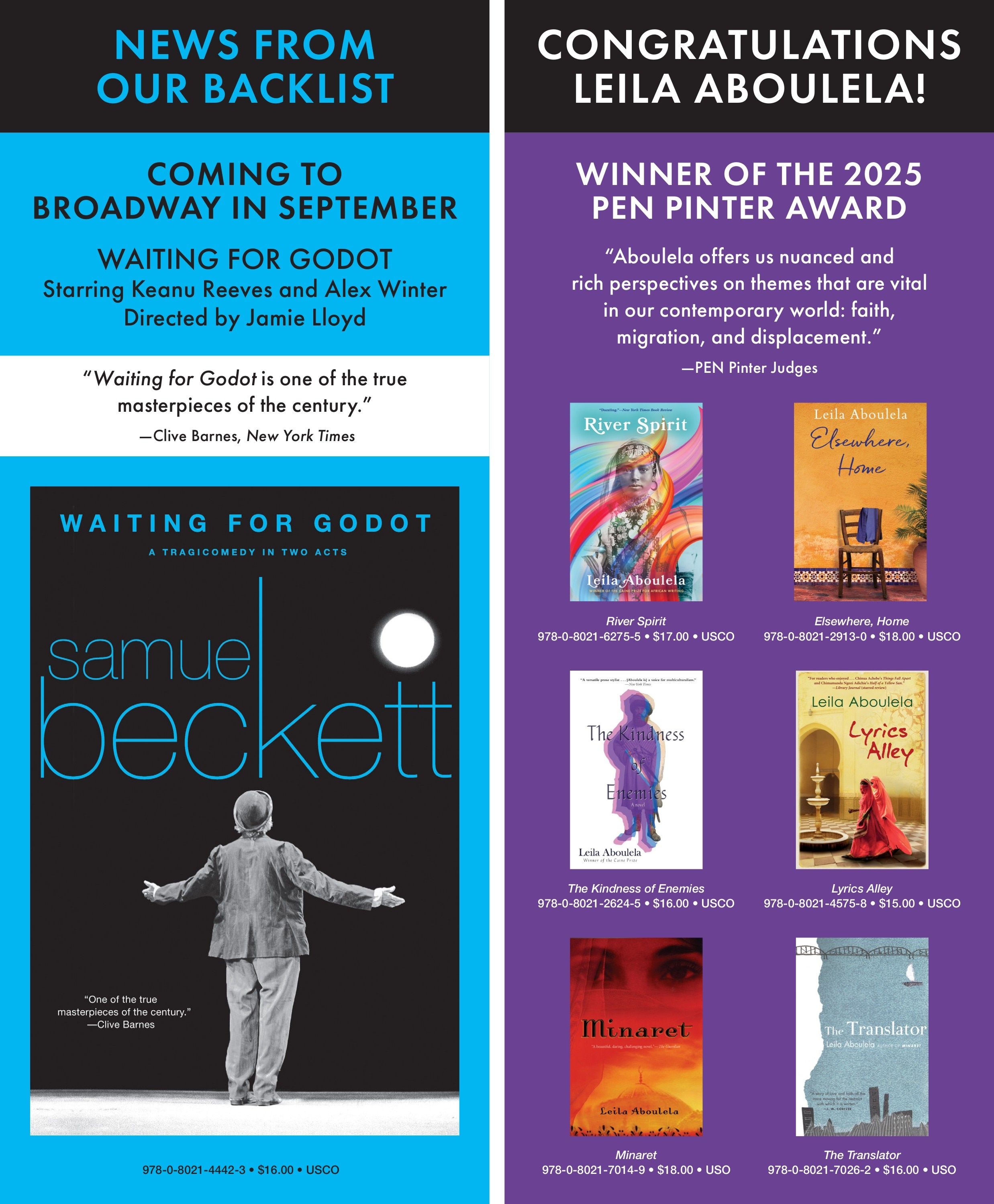 Grove Atlantic Winter Book Catalog Weekly Ad January 1 - December 31, 2026