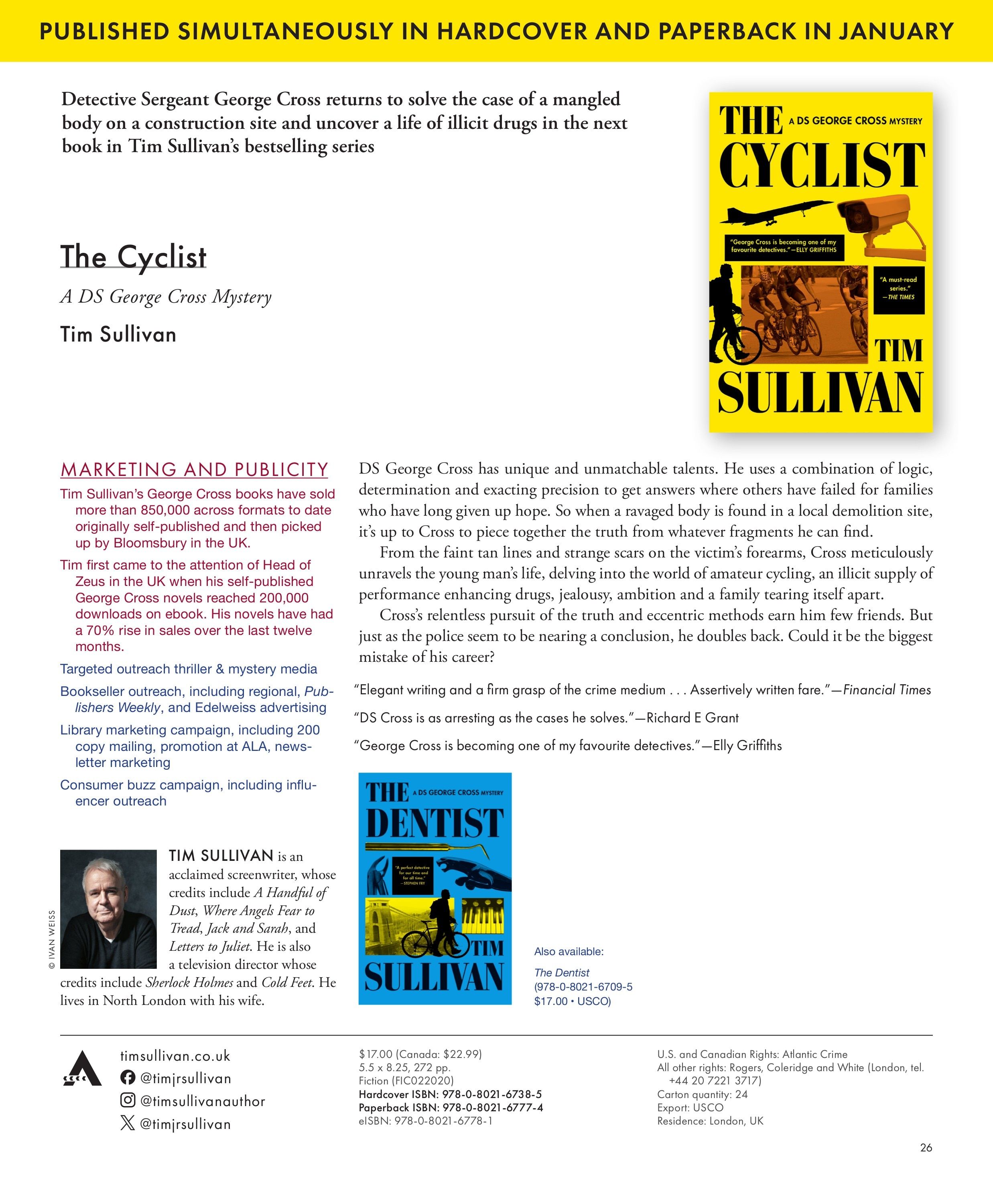 Grove Atlantic Winter Book Catalog Weekly Ad January 1 - December 31, 2026