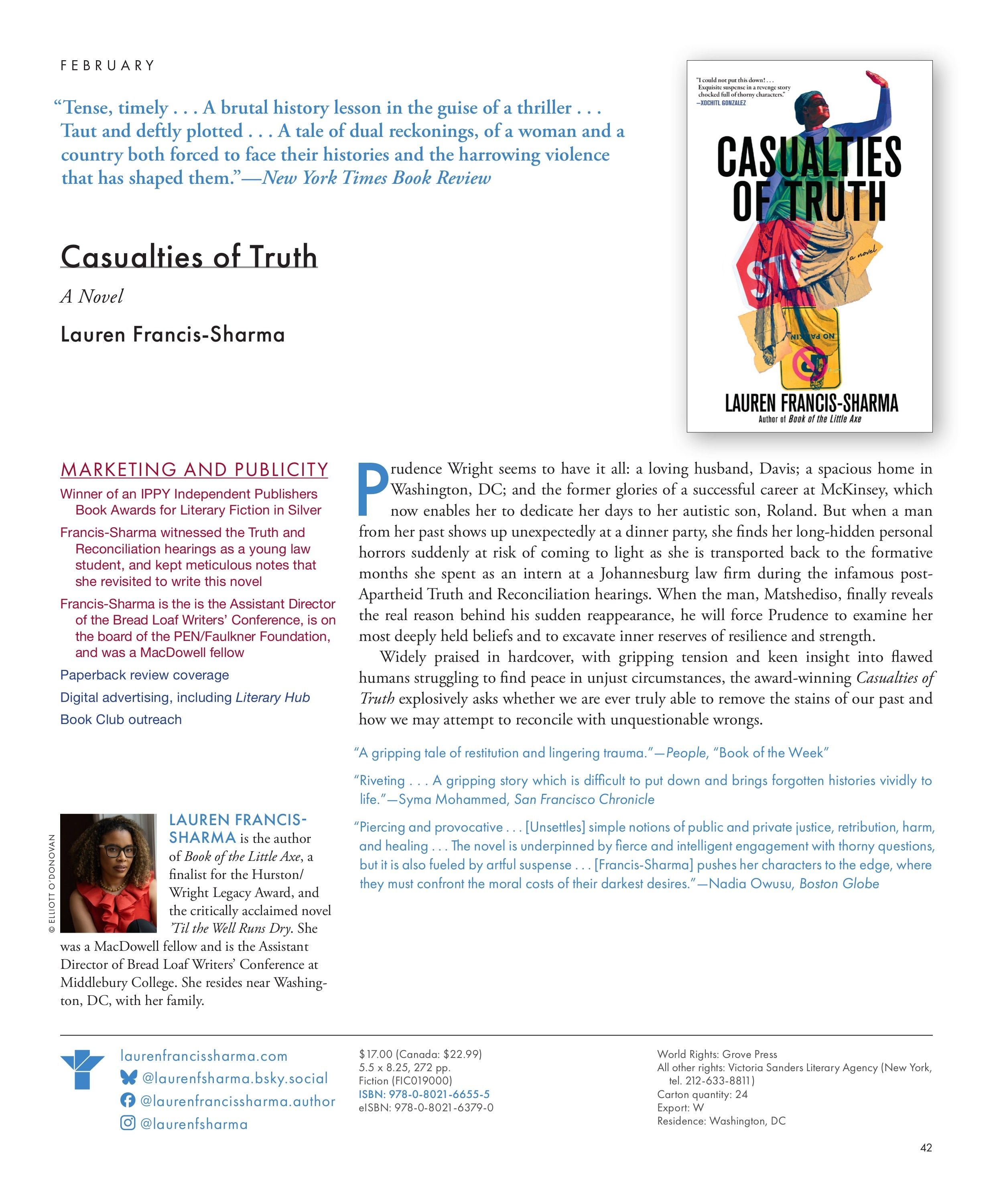 Grove Atlantic Winter Book Catalog Weekly Ad January 1 - December 31, 2026