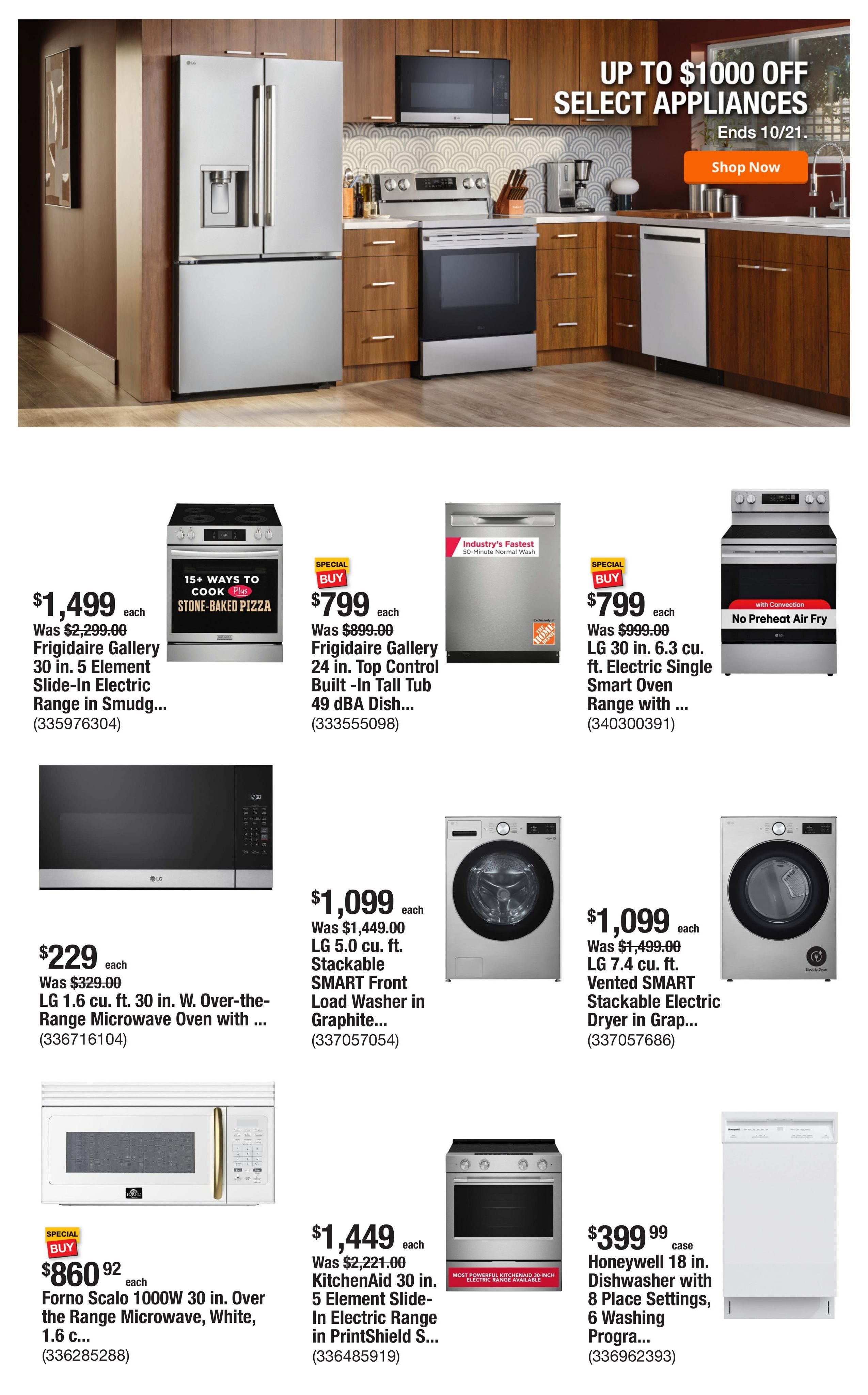 Home Depot (Charlo Area, MT) Weekly Ad October 1 - 8, 2026