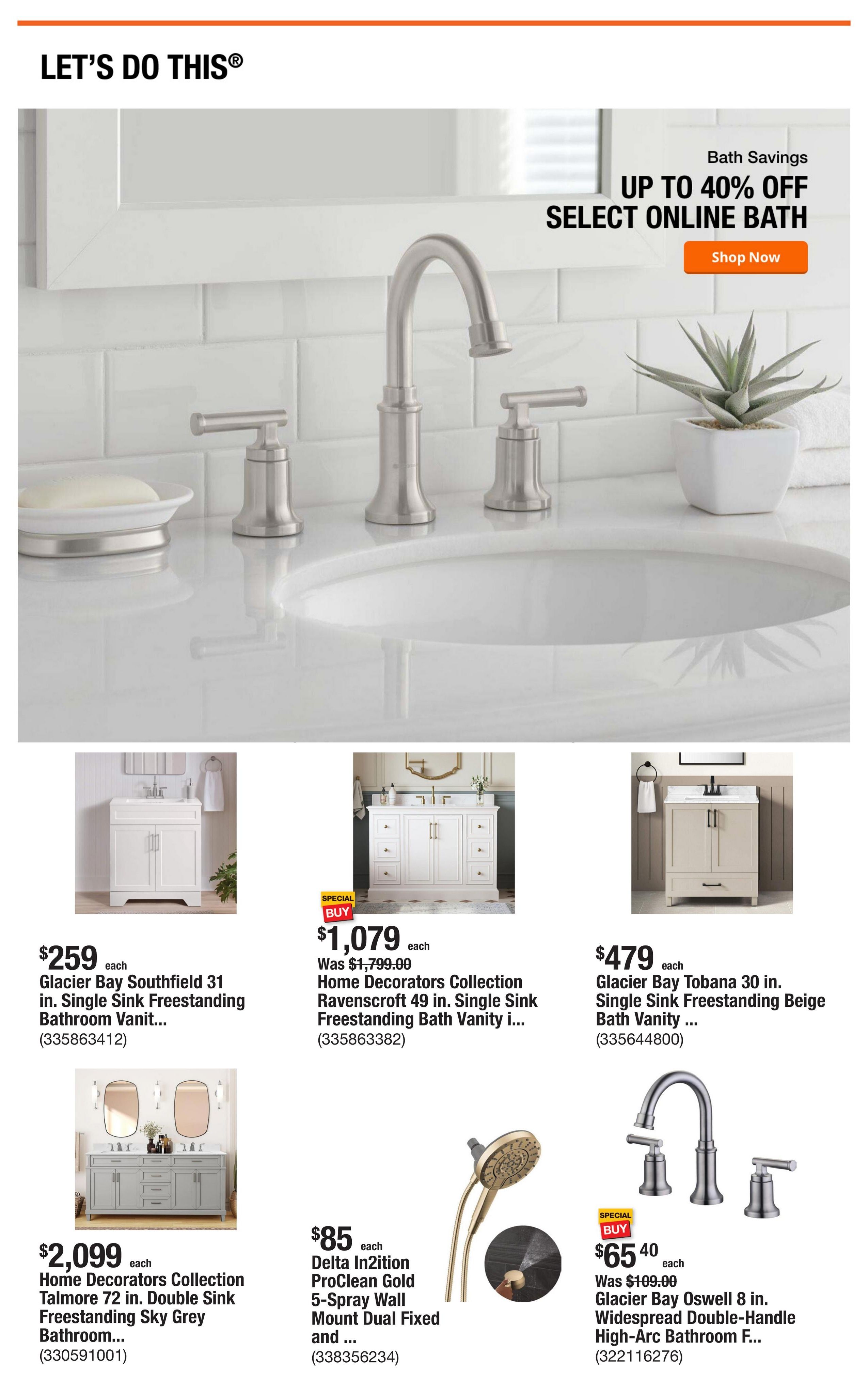 Home Depot (Welsh Area, LA) Weekly Ad October 1 - 8, 2026