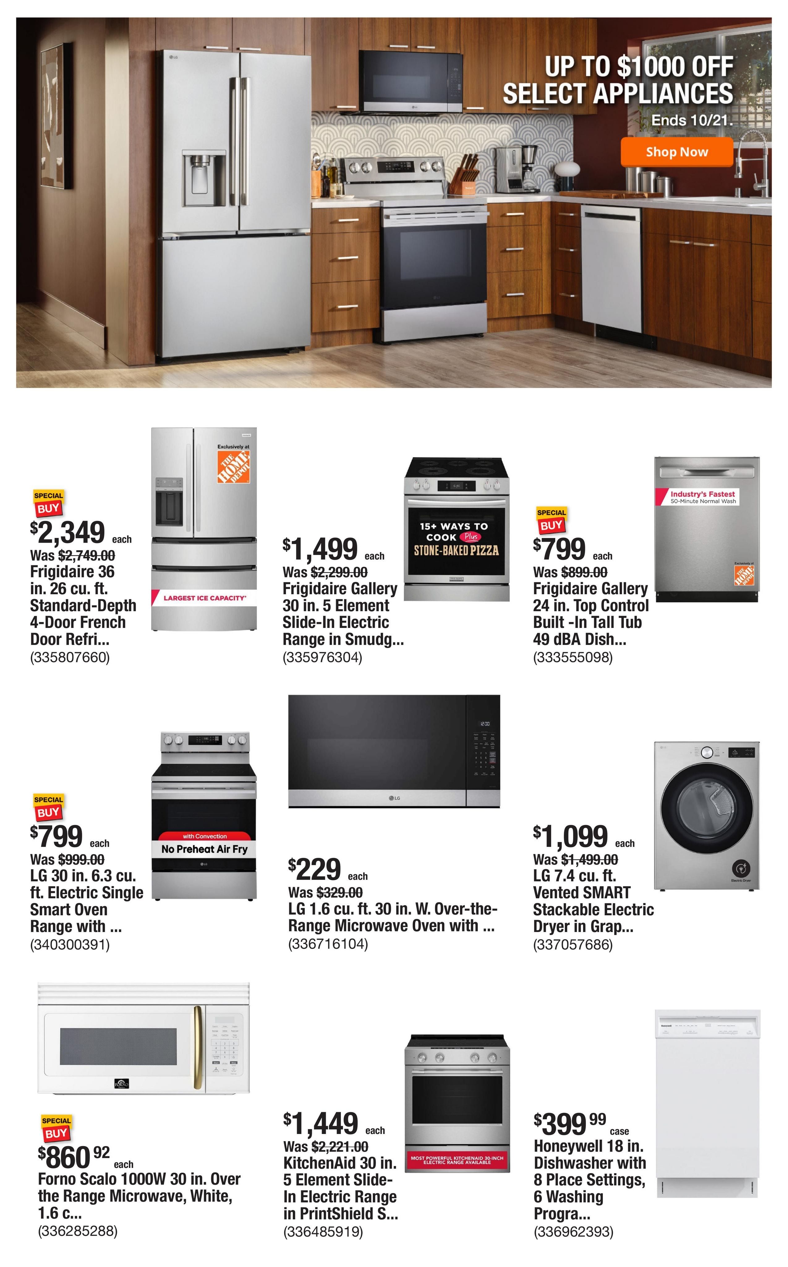 Home Depot (Chicago Area, IL) Weekly Ad October 1 - 8, 2026